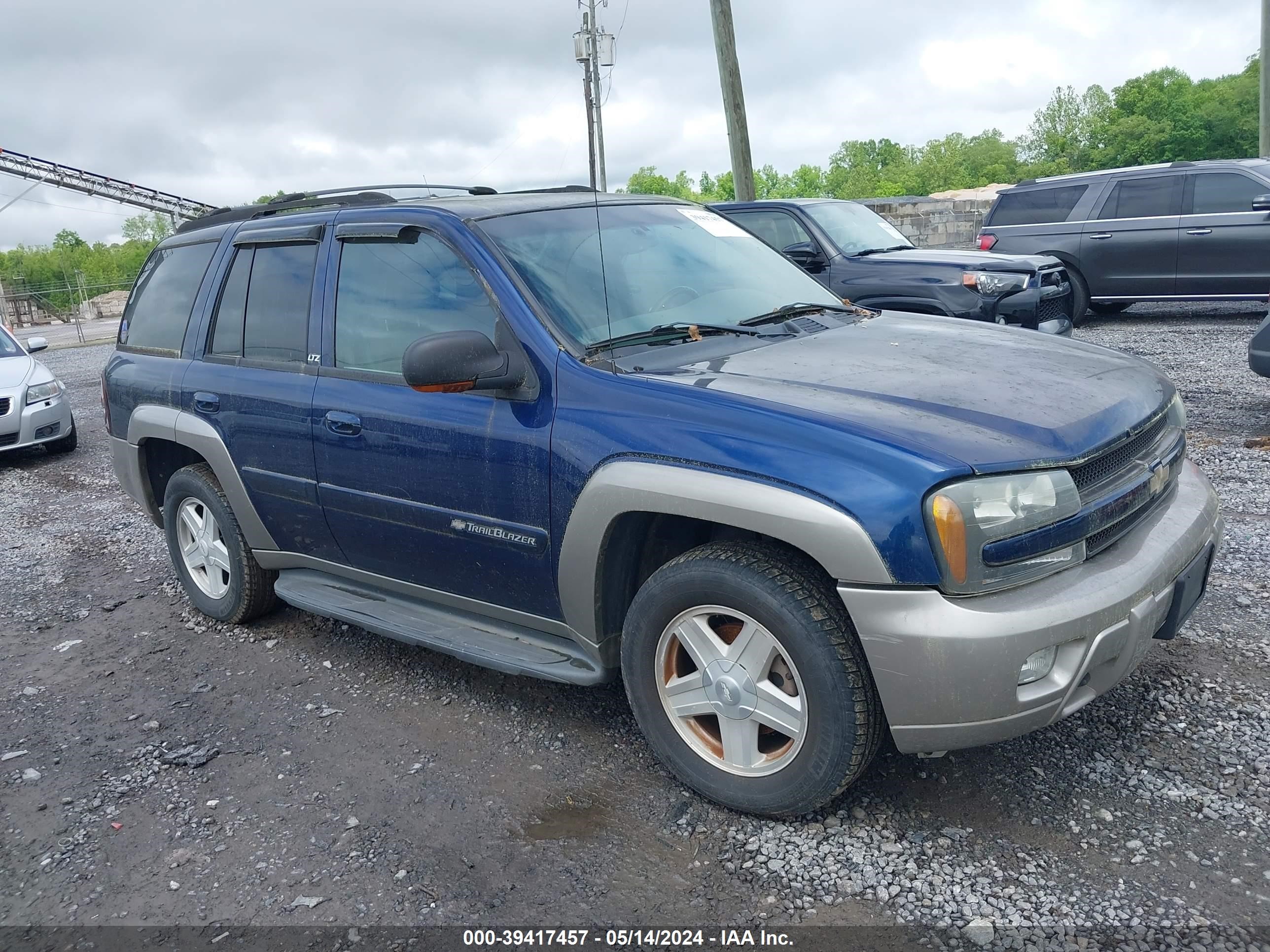 chevrolet trailblazer 2002 1gndt13s222296150