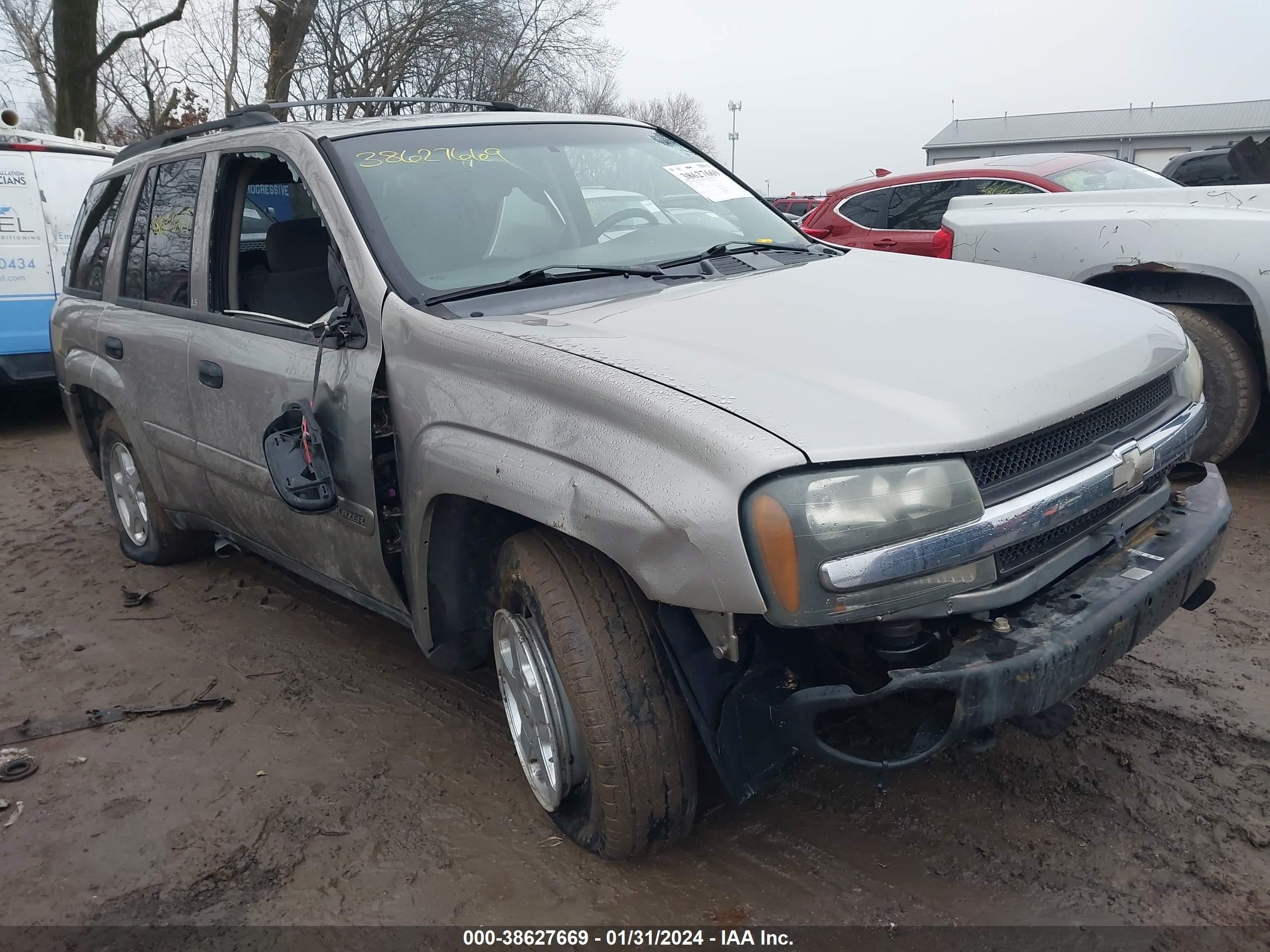 chevrolet trailblazer 2002 1gndt13s222340793