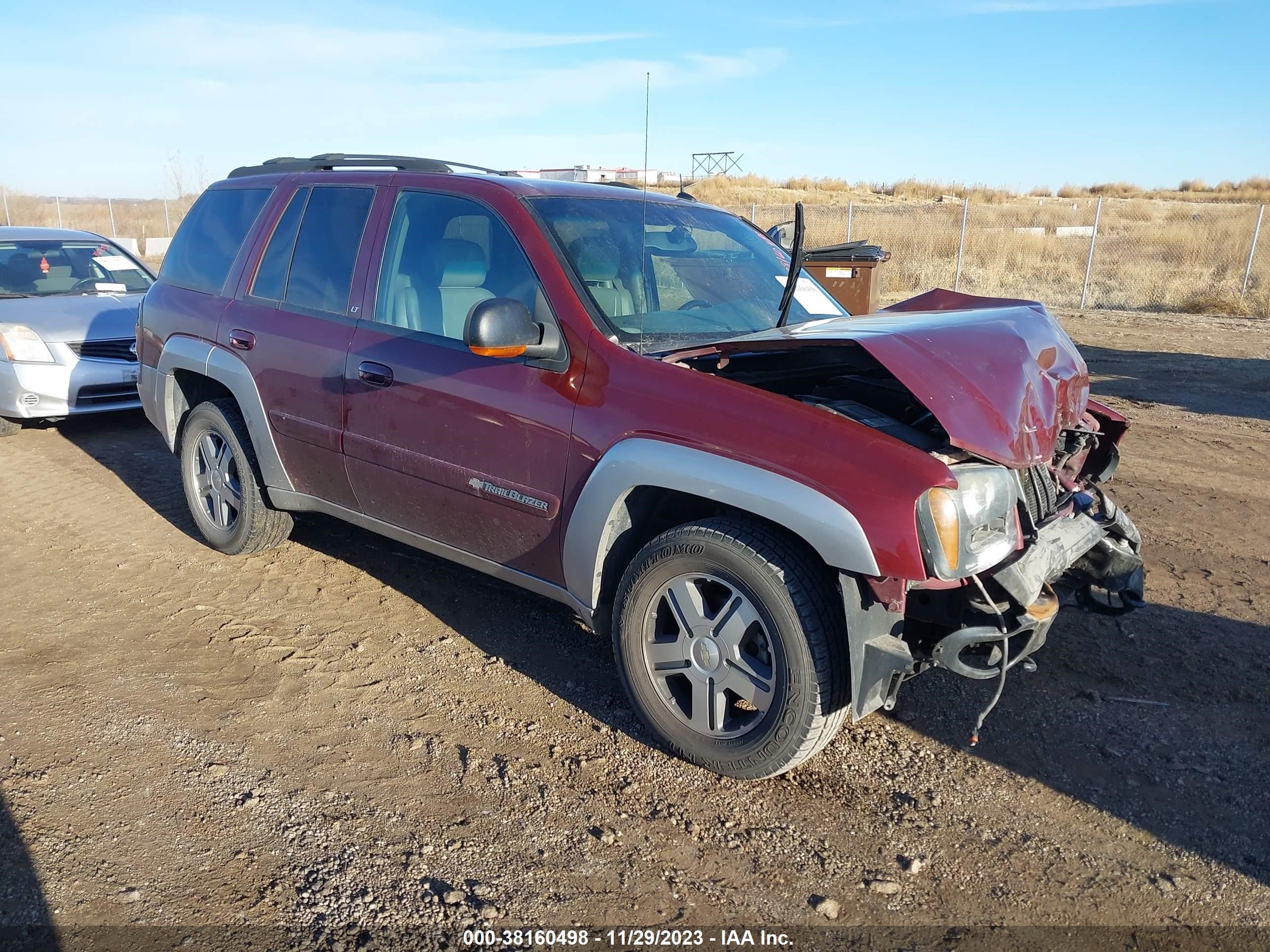 chevrolet trailblazer 2004 1gndt13s242260624