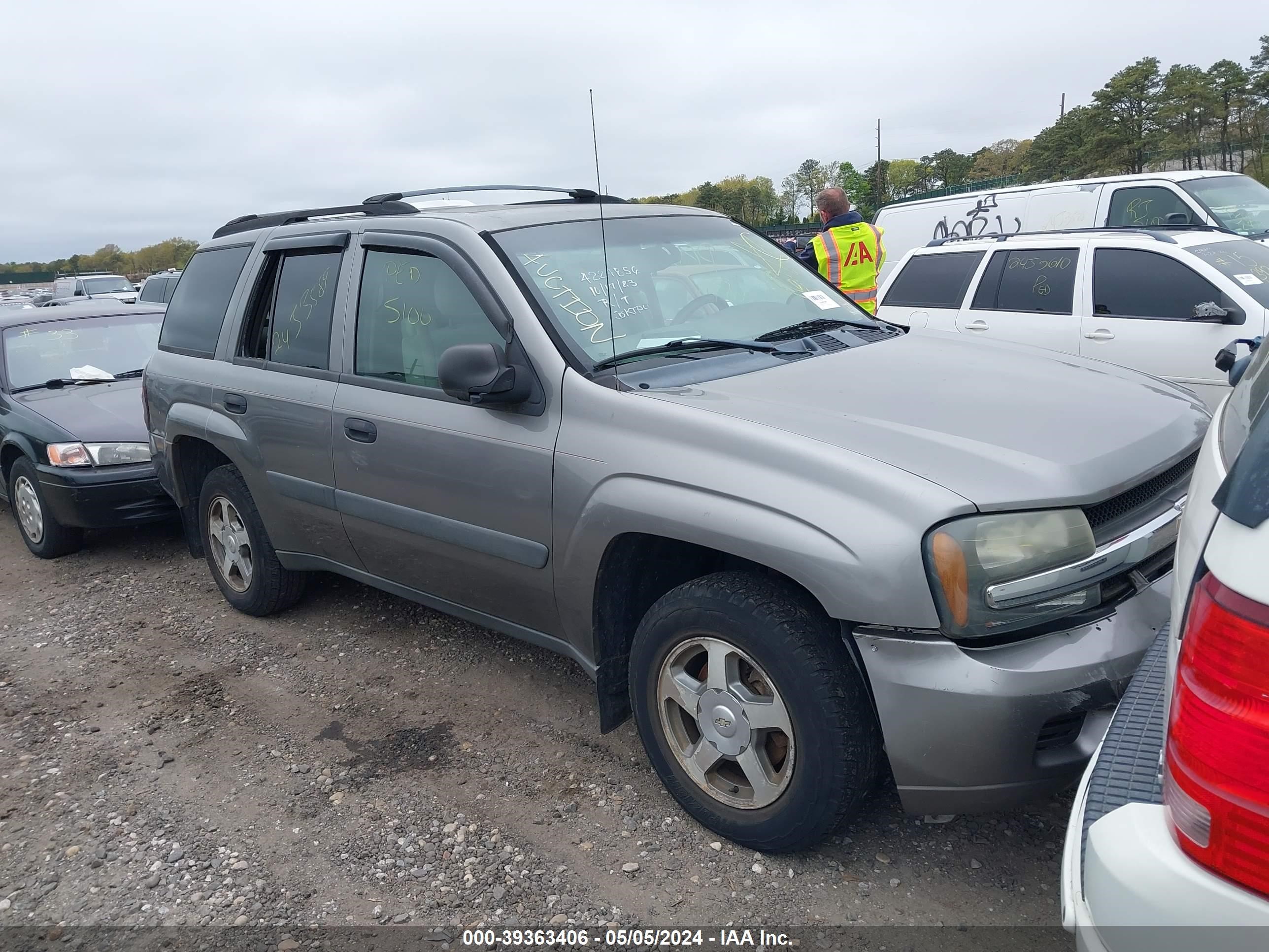 chevrolet trailblazer 2005 1gndt13s252216768