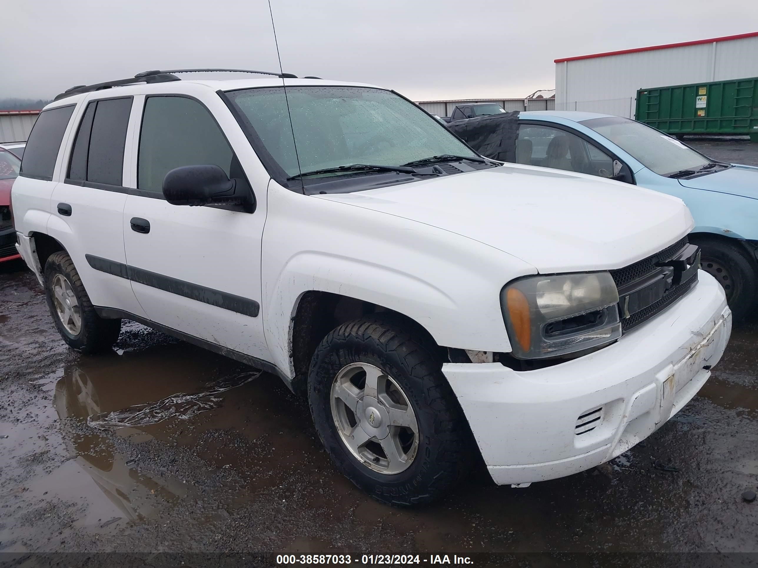 chevrolet trailblazer 2005 1gndt13s252351104