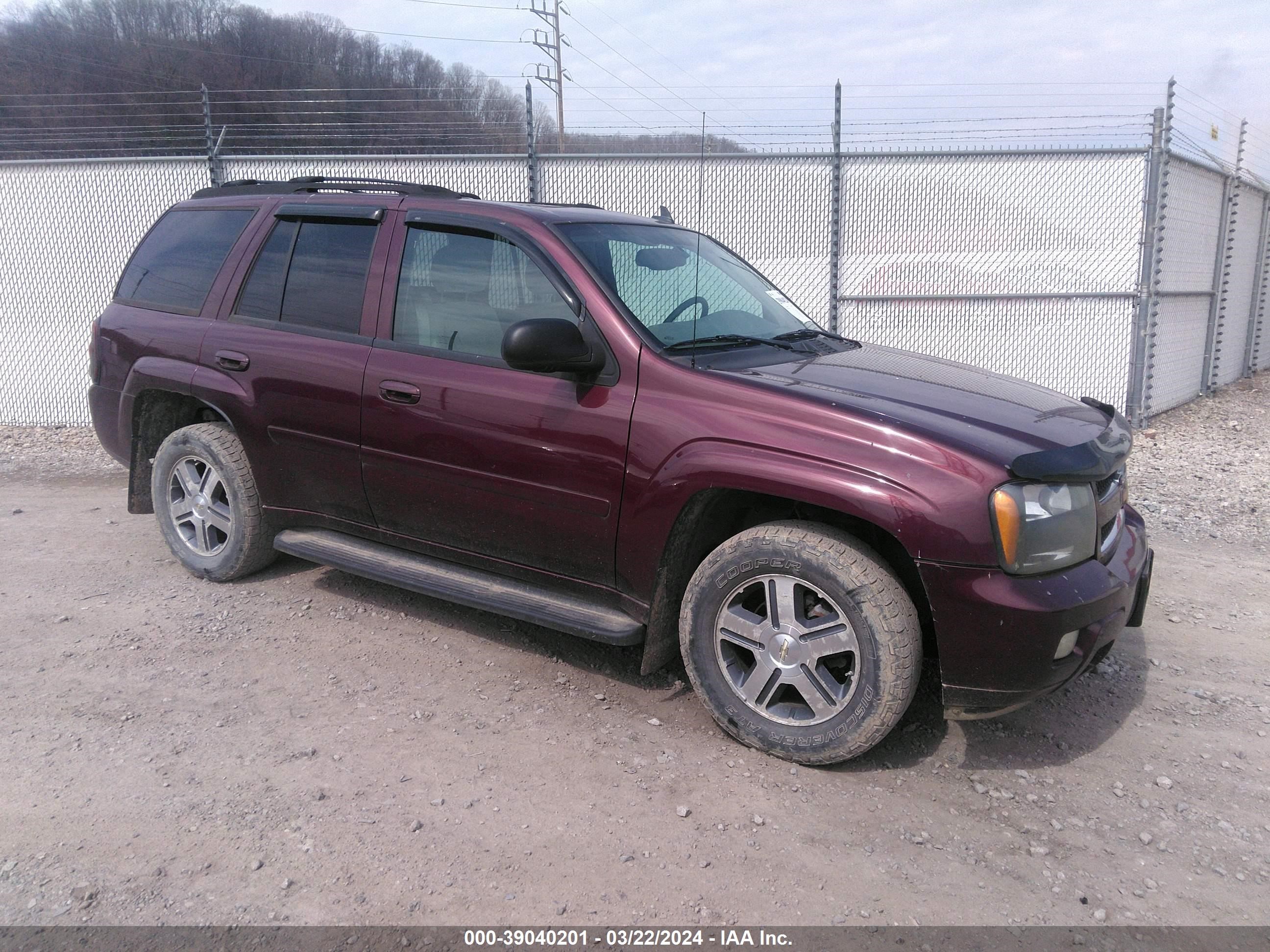 chevrolet trailblazer 2007 1gndt13s272164495