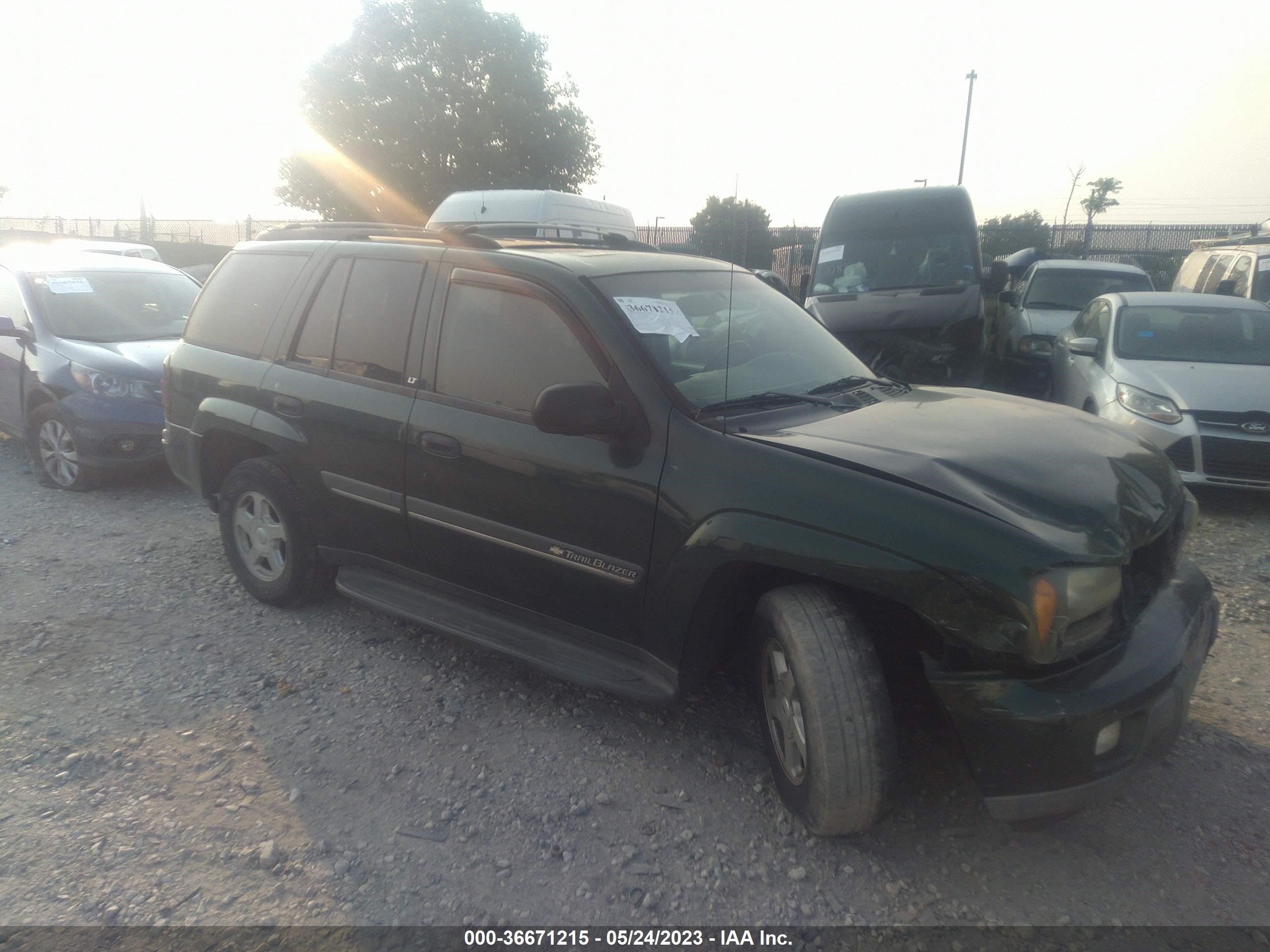 chevrolet trailblazer 2002 1gndt13s322318513