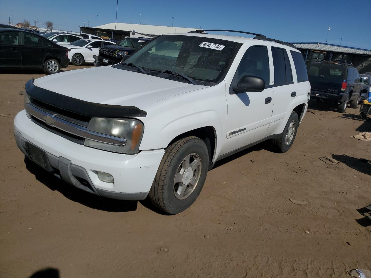 chevrolet trailblazer 2003 1gndt13s432174312