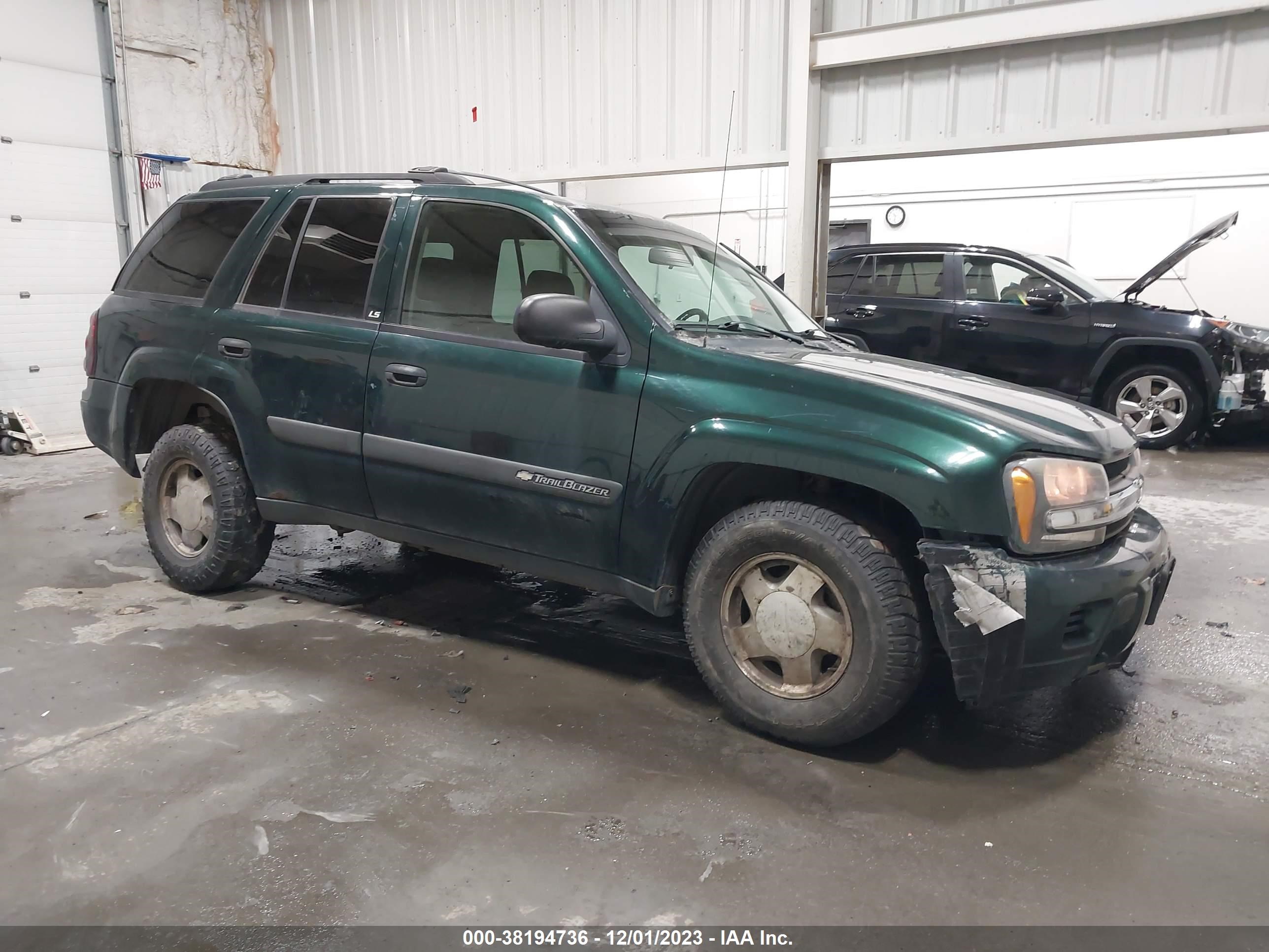 chevrolet trailblazer 2003 1gndt13s432279691