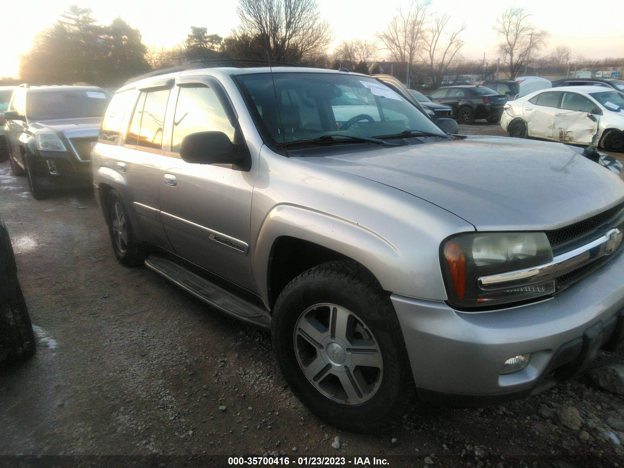 chevrolet trailblazer 2004 1gndt13s442359641