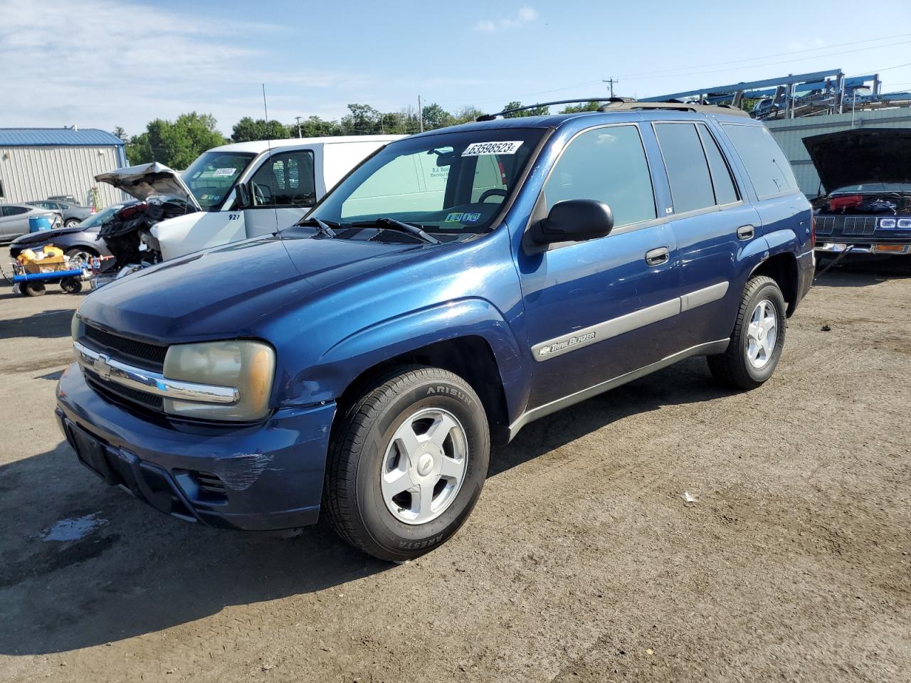 chevrolet trailblazer 2003 1gndt13s532190695