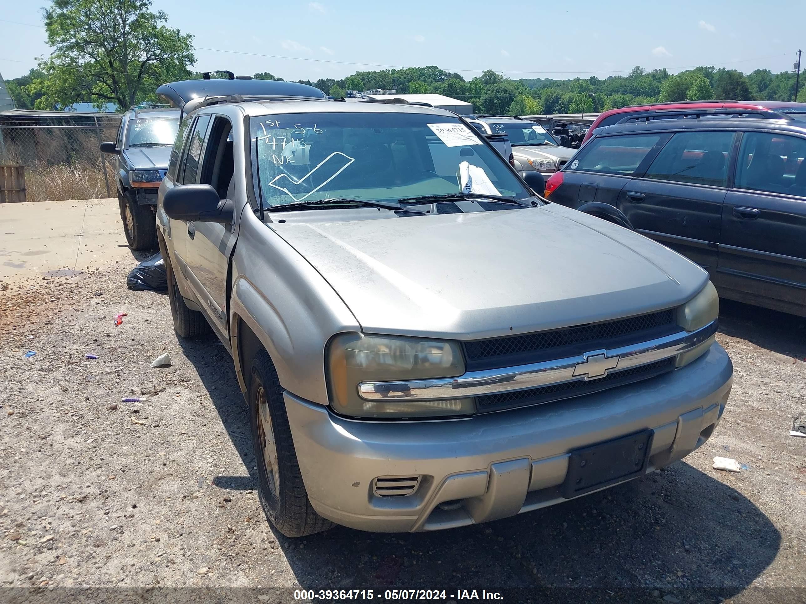 chevrolet trailblazer 2003 1gndt13s632413388