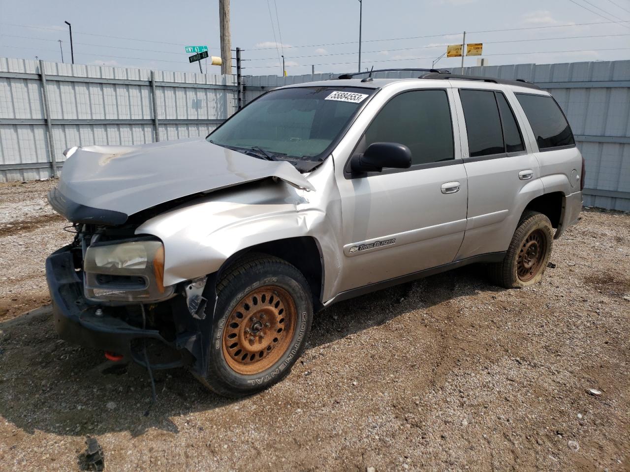 chevrolet trailblazer 2004 1gndt13s642282321