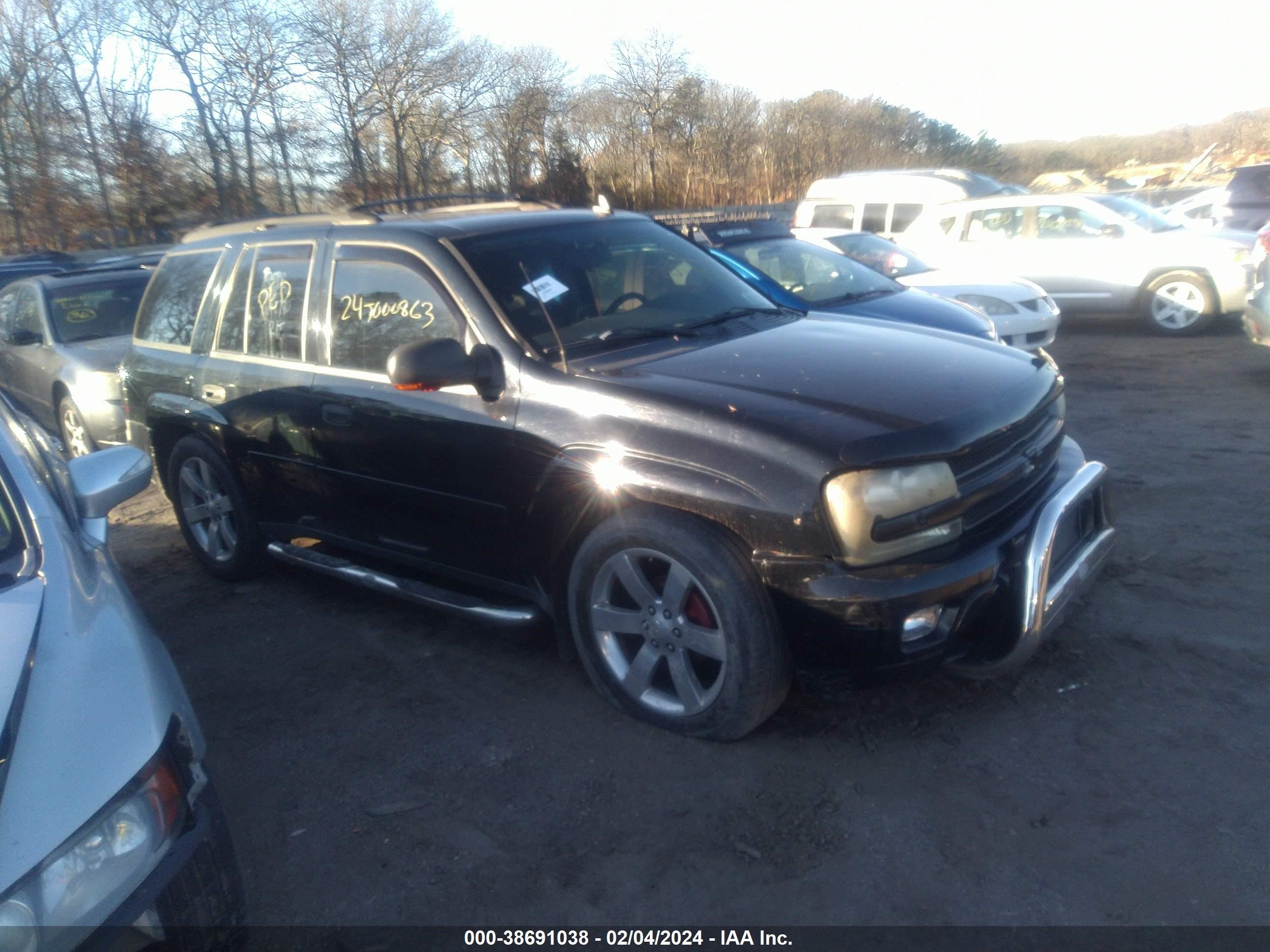 chevrolet trailblazer 2007 1gndt13s672196107