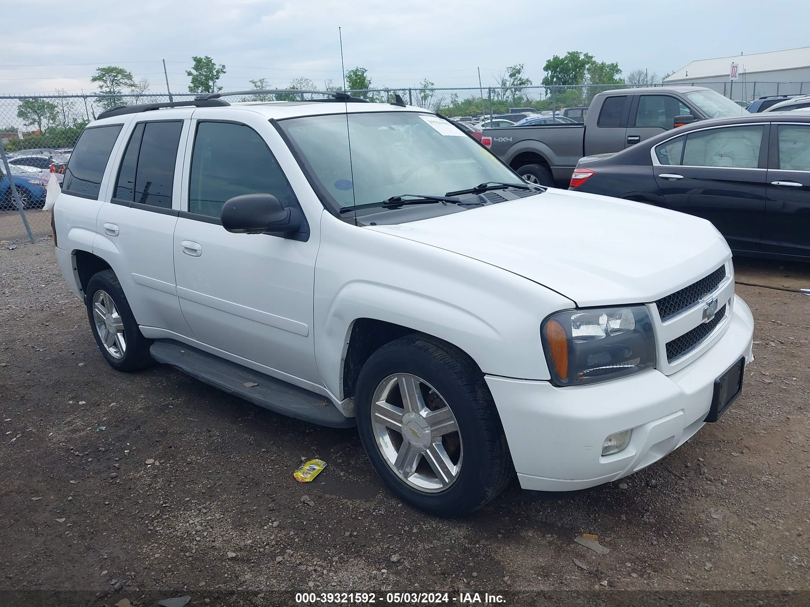 chevrolet trailblazer 2008 1gndt13s682167921