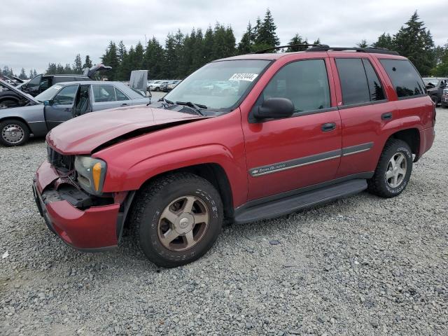 chevrolet trailblzr 2002 1gndt13s822188776