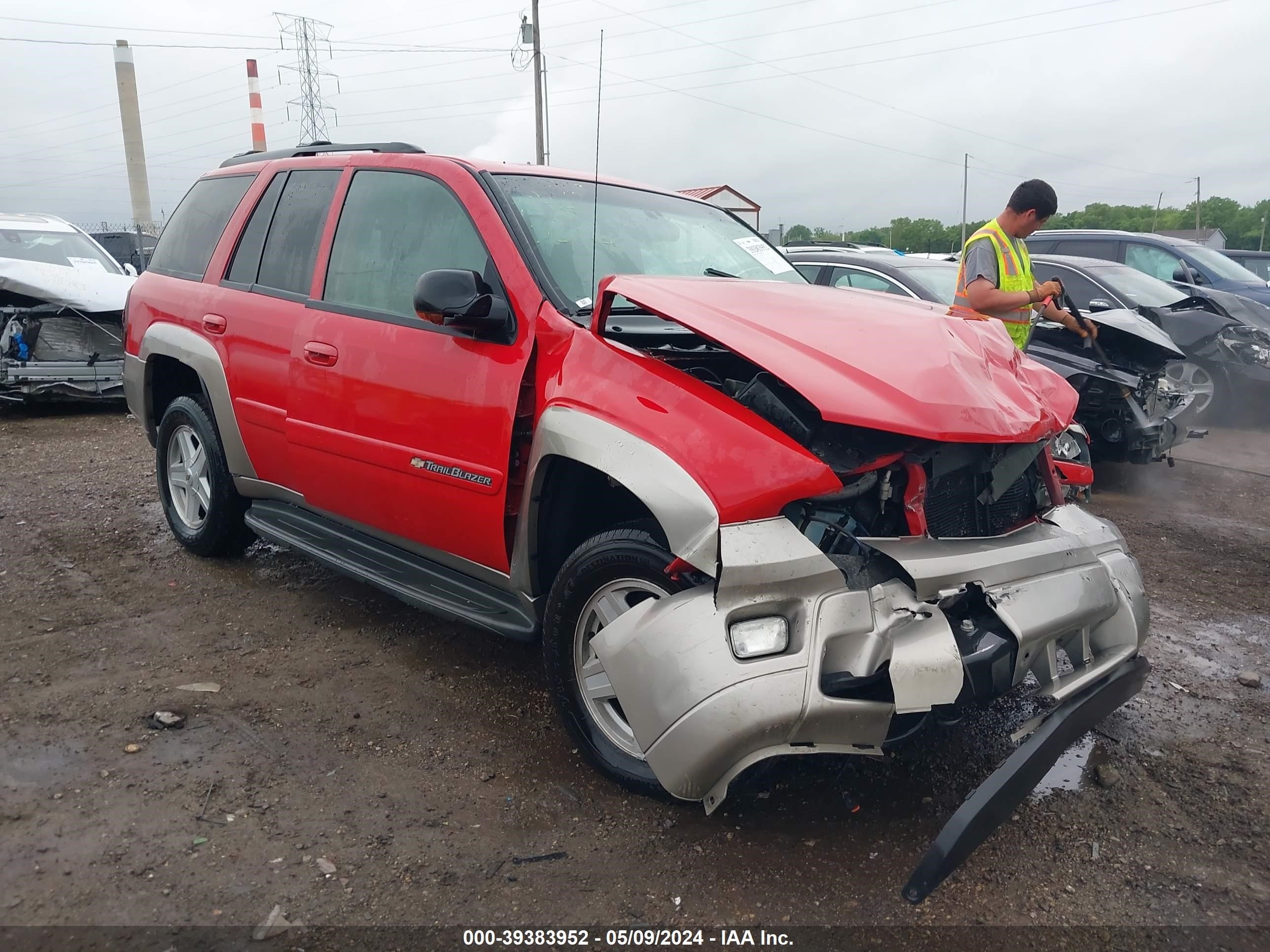 chevrolet trailblazer 2002 1gndt13s822369957