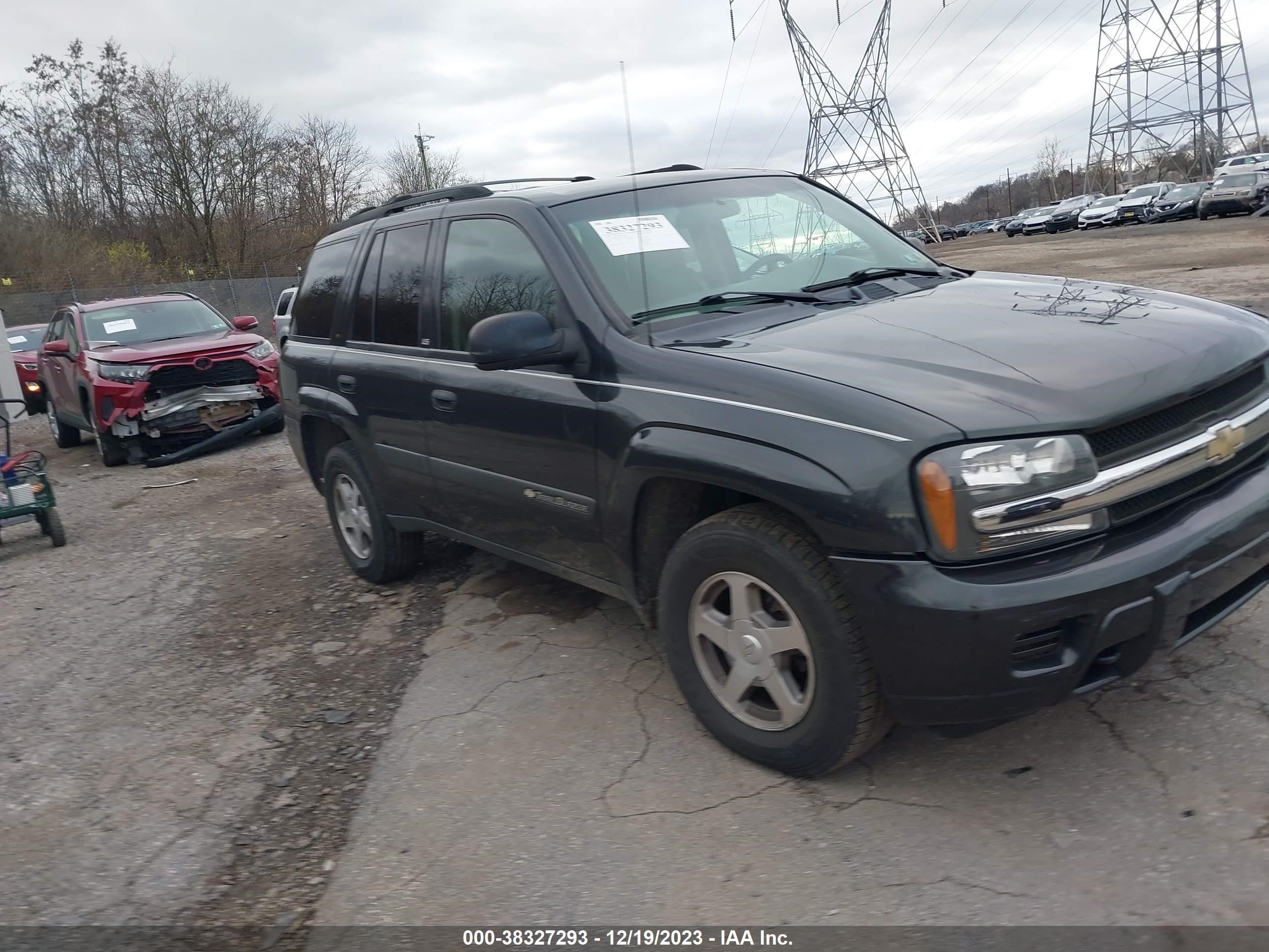 chevrolet trailblazer 2004 1gndt13s842132632