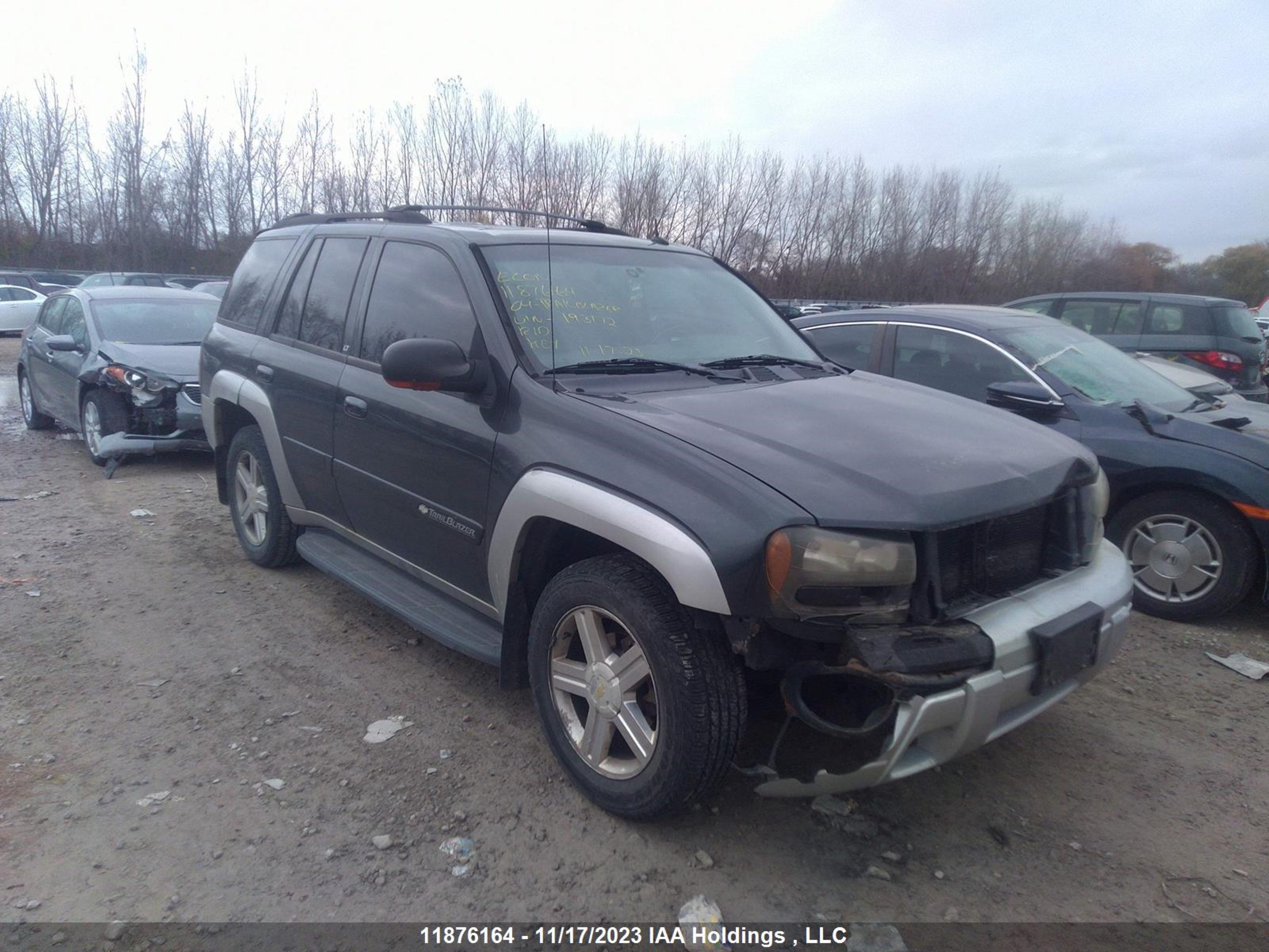 chevrolet trailblazer 2004 1gndt13s842193172