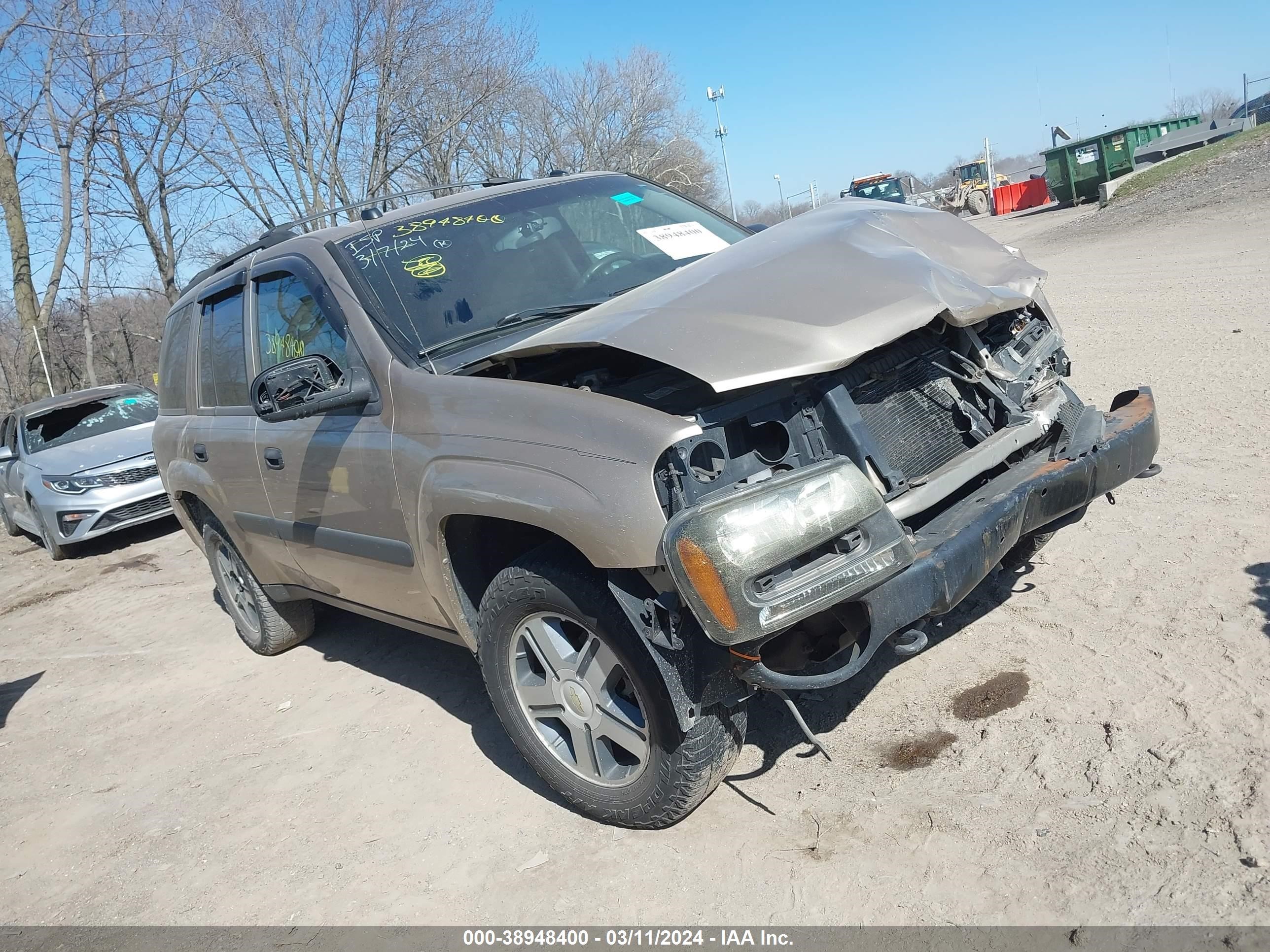 chevrolet trailblazer 2005 1gndt13s852271564