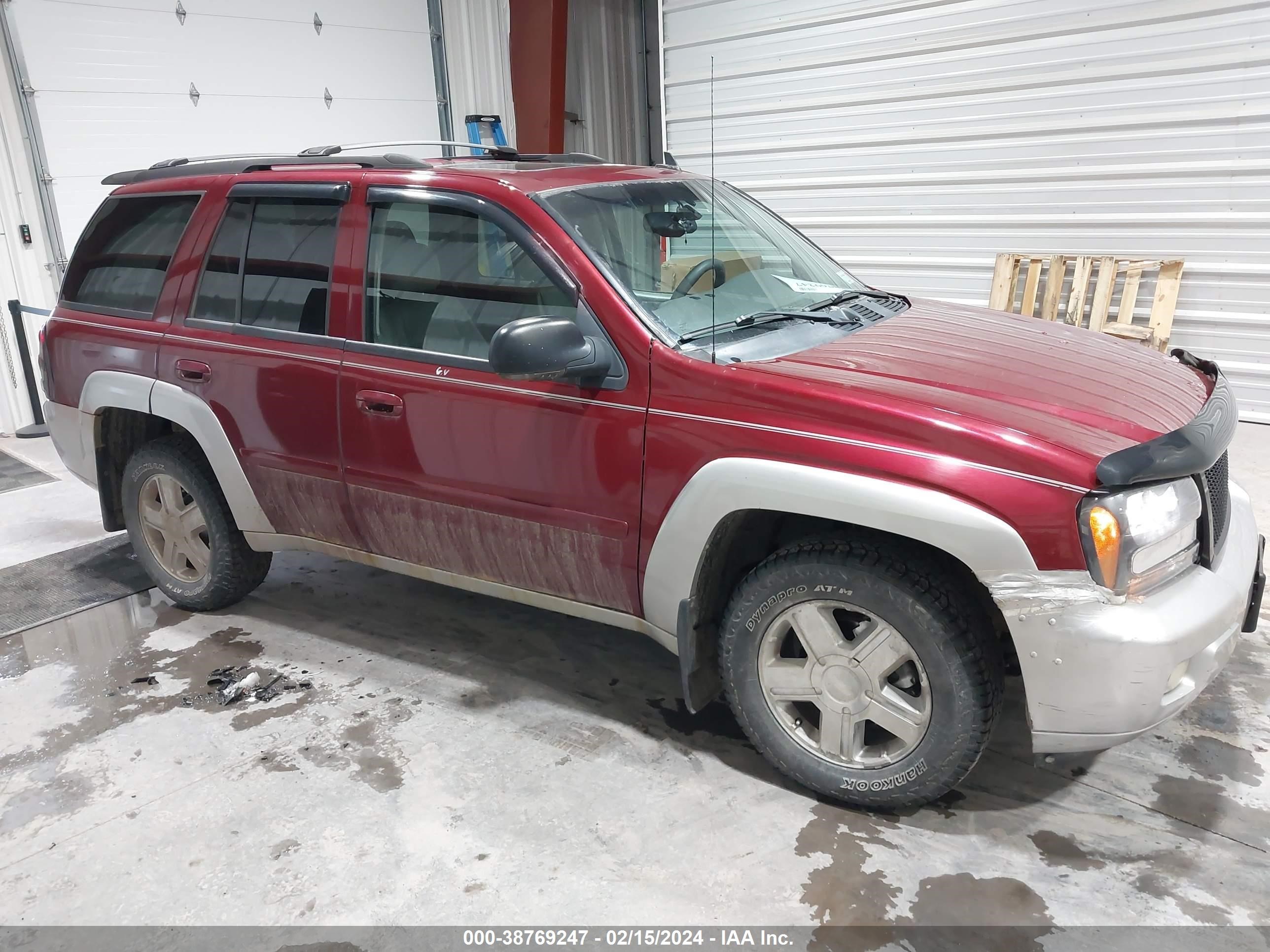 chevrolet trailblazer 2006 1gndt13s862123366