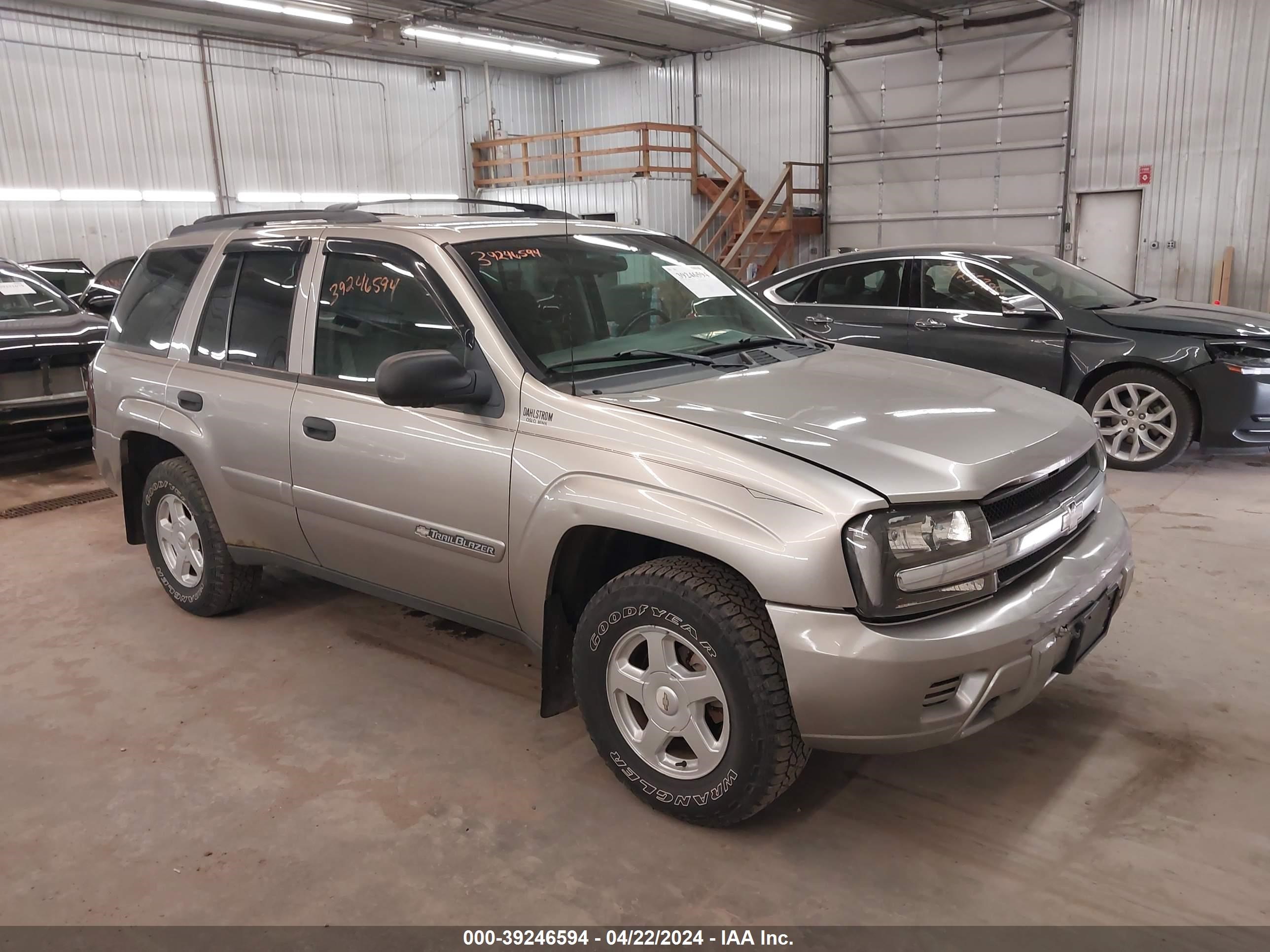 chevrolet trailblazer 2002 1gndt13s922306205