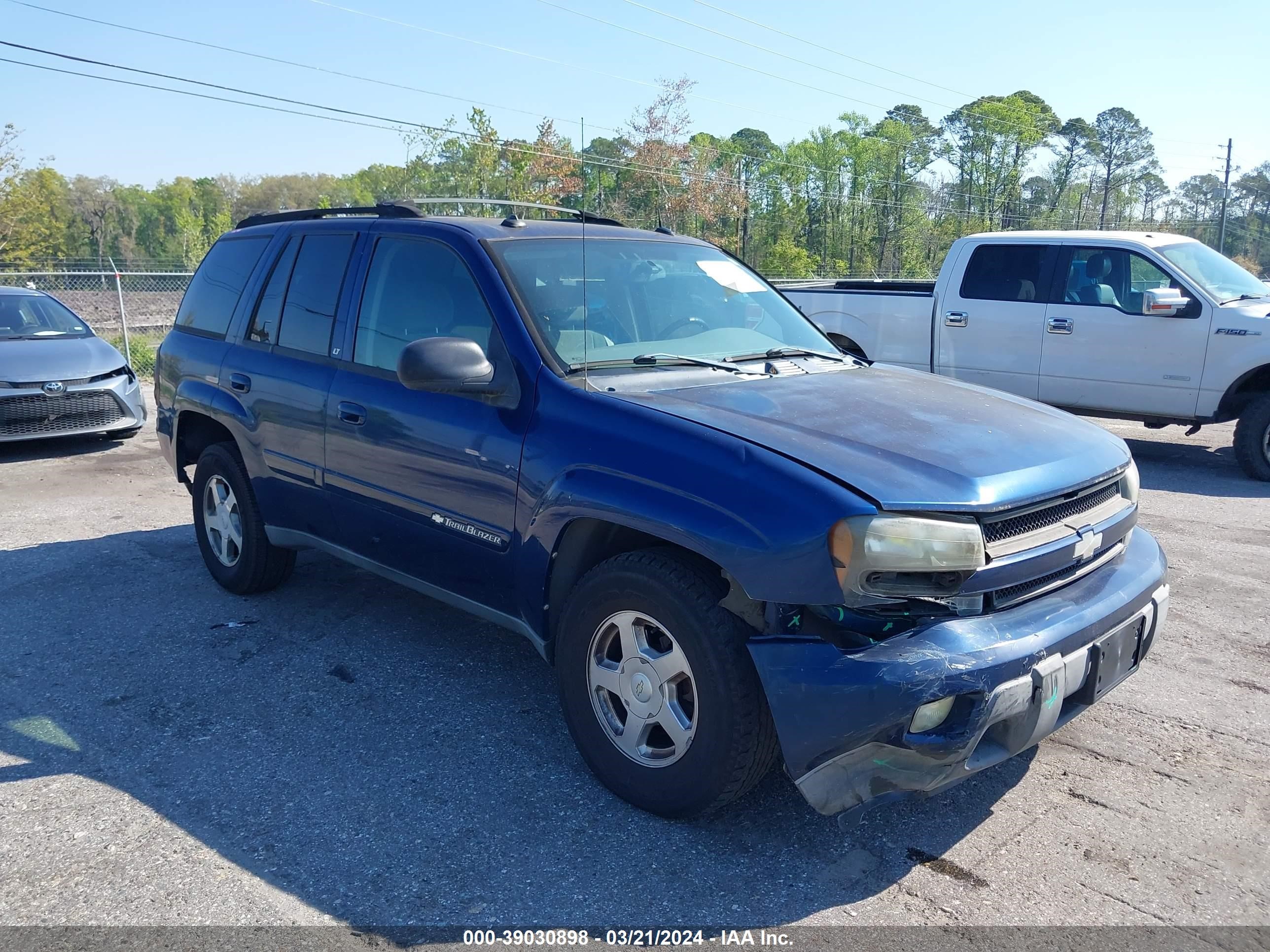 chevrolet trailblazer 2004 1gndt13s942319085