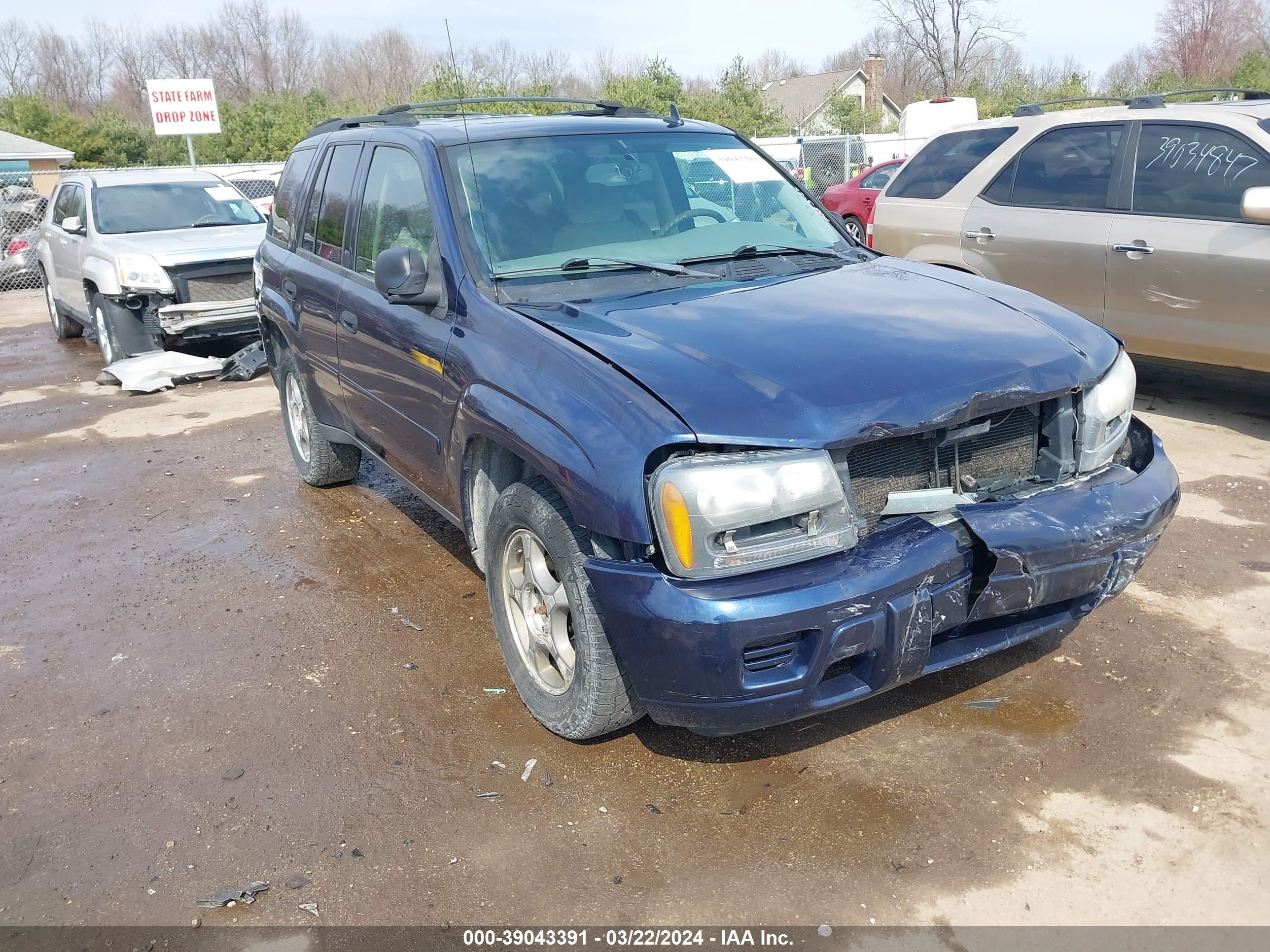 chevrolet trailblazer 2007 1gndt13s972239192