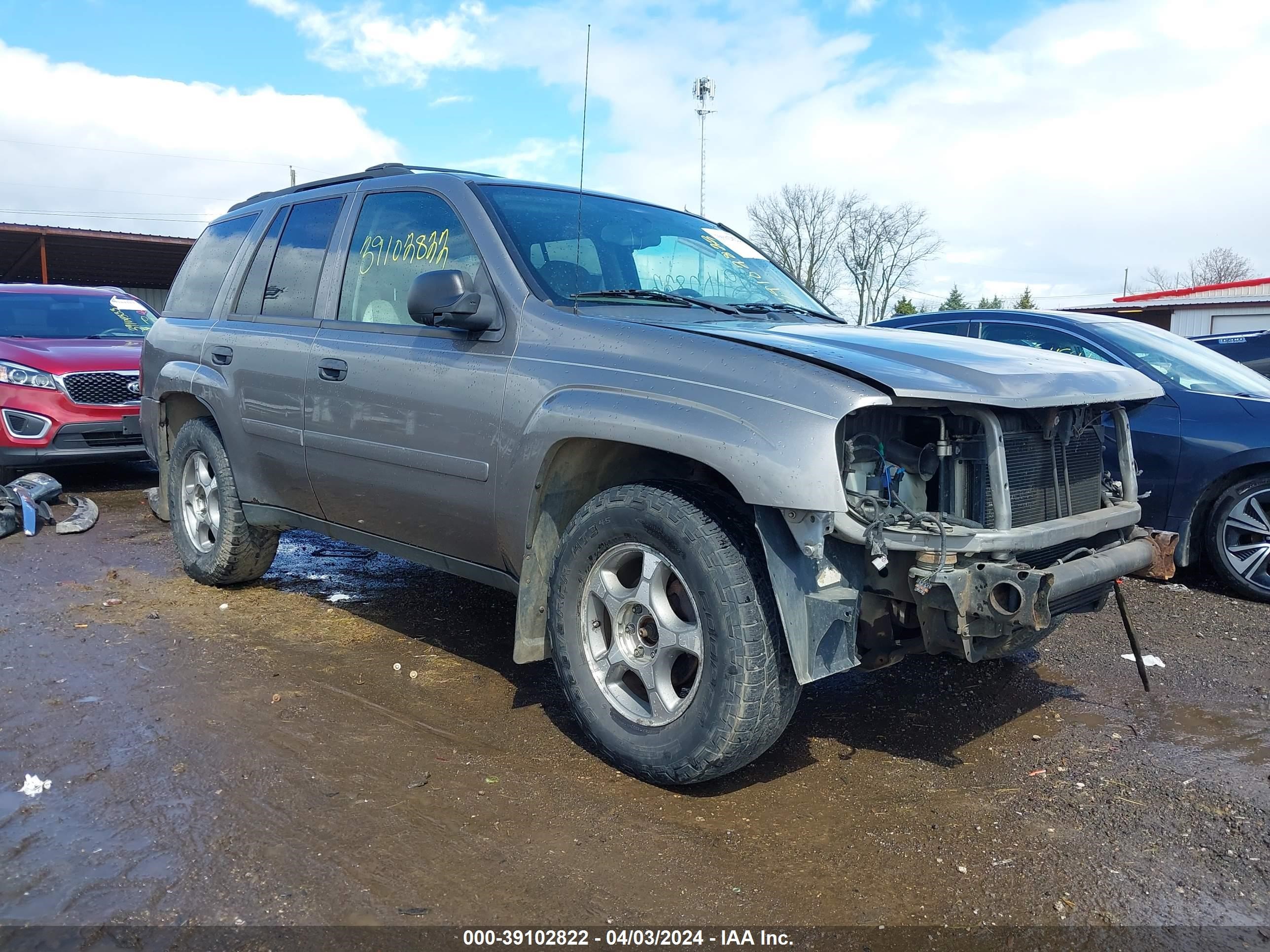 chevrolet trailblazer 2008 1gndt13s982260299