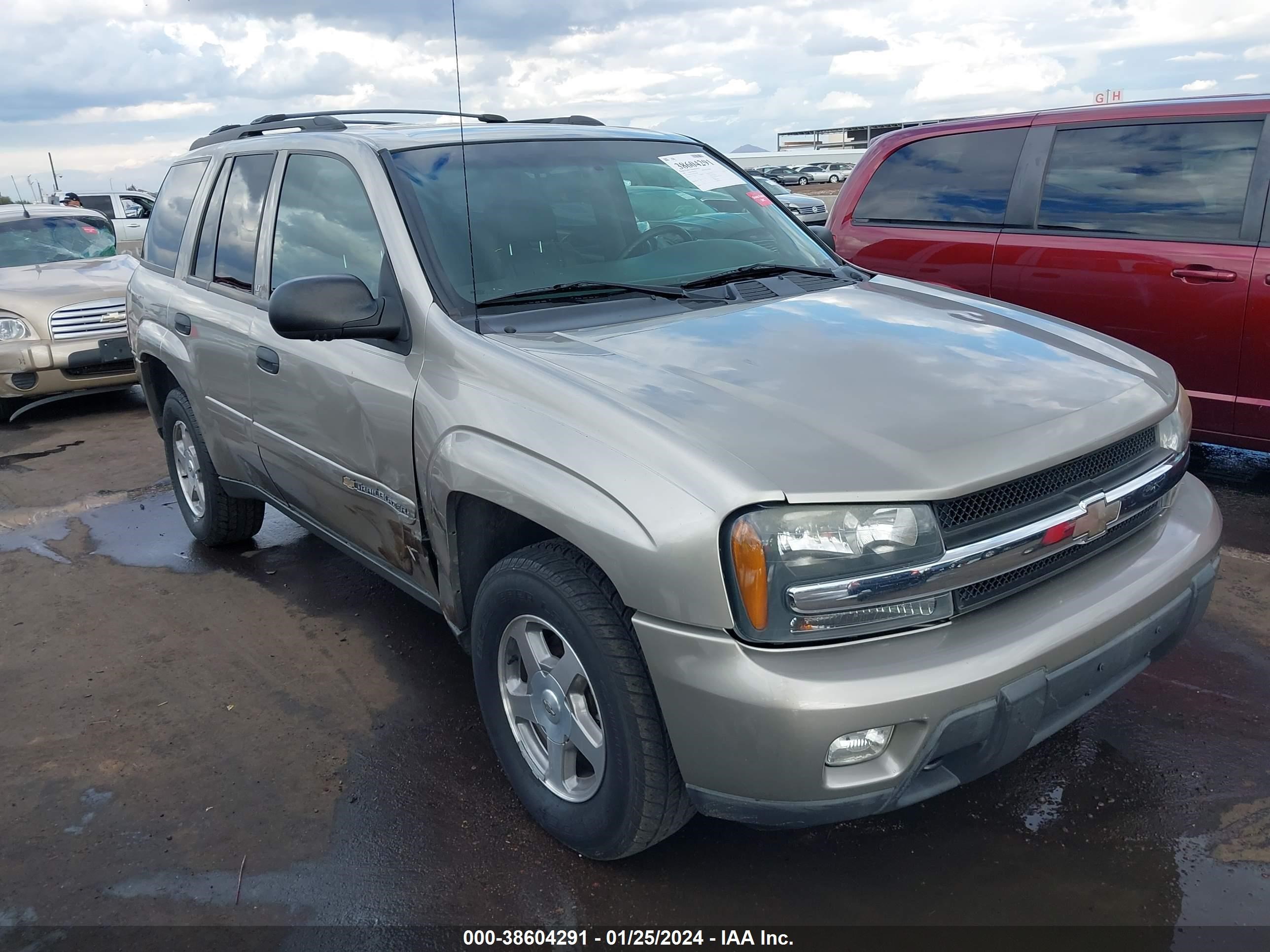 chevrolet trailblazer 2003 1gndt13sx32393808