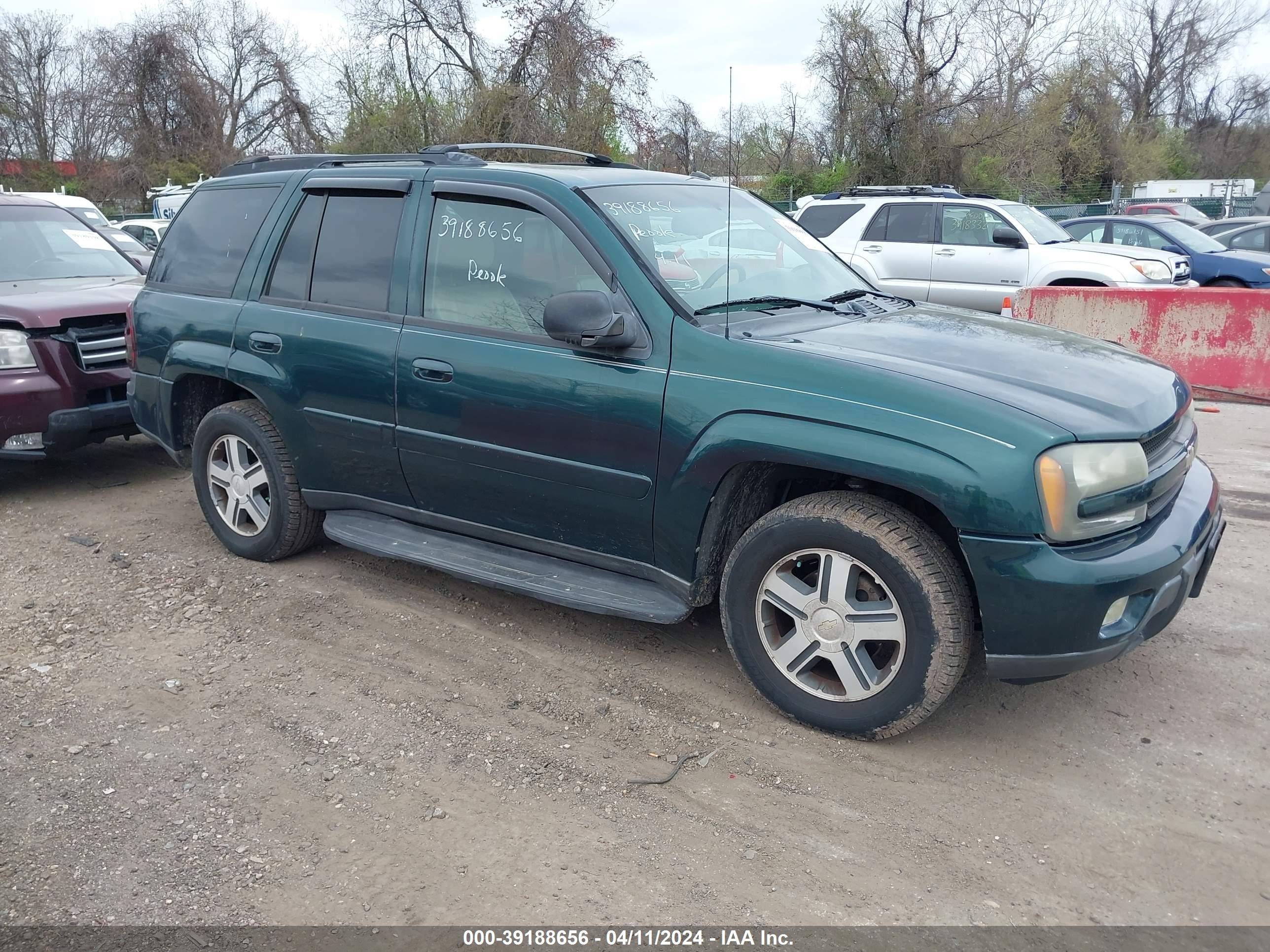 chevrolet trailblazer 2005 1gndt13sx52130706