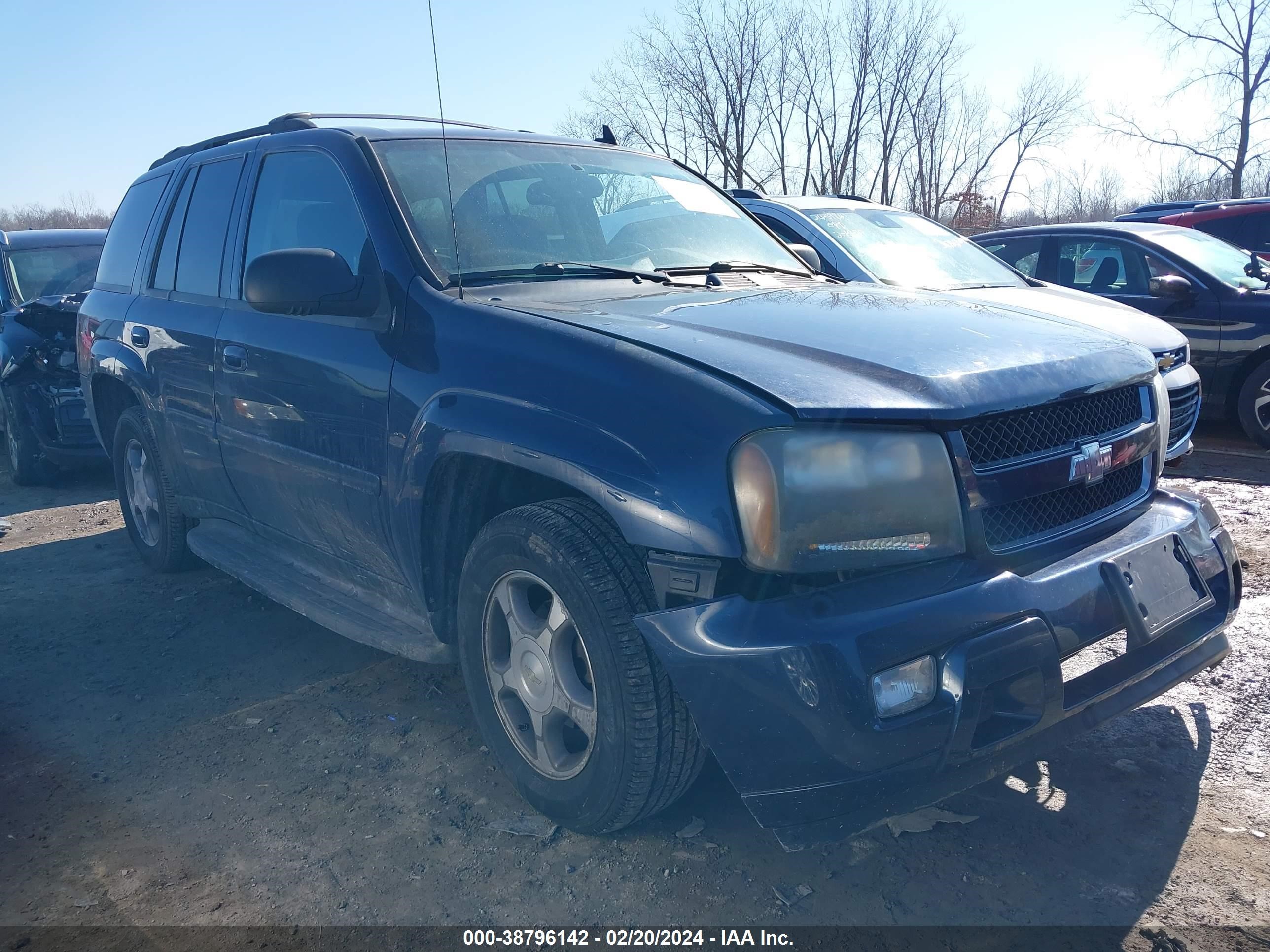 chevrolet trailblazer 2008 1gndt13sx82122304