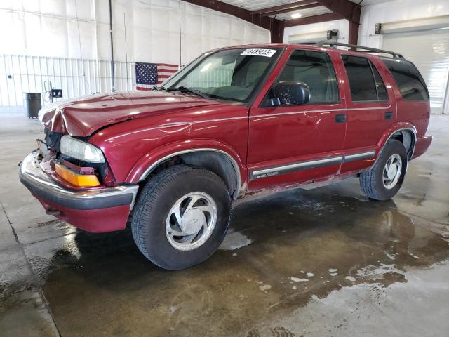 chevrolet blazer 2001 1gndt13w21k256801