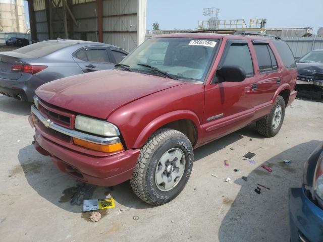 chevrolet blazer 2002 1gndt13w42k185991