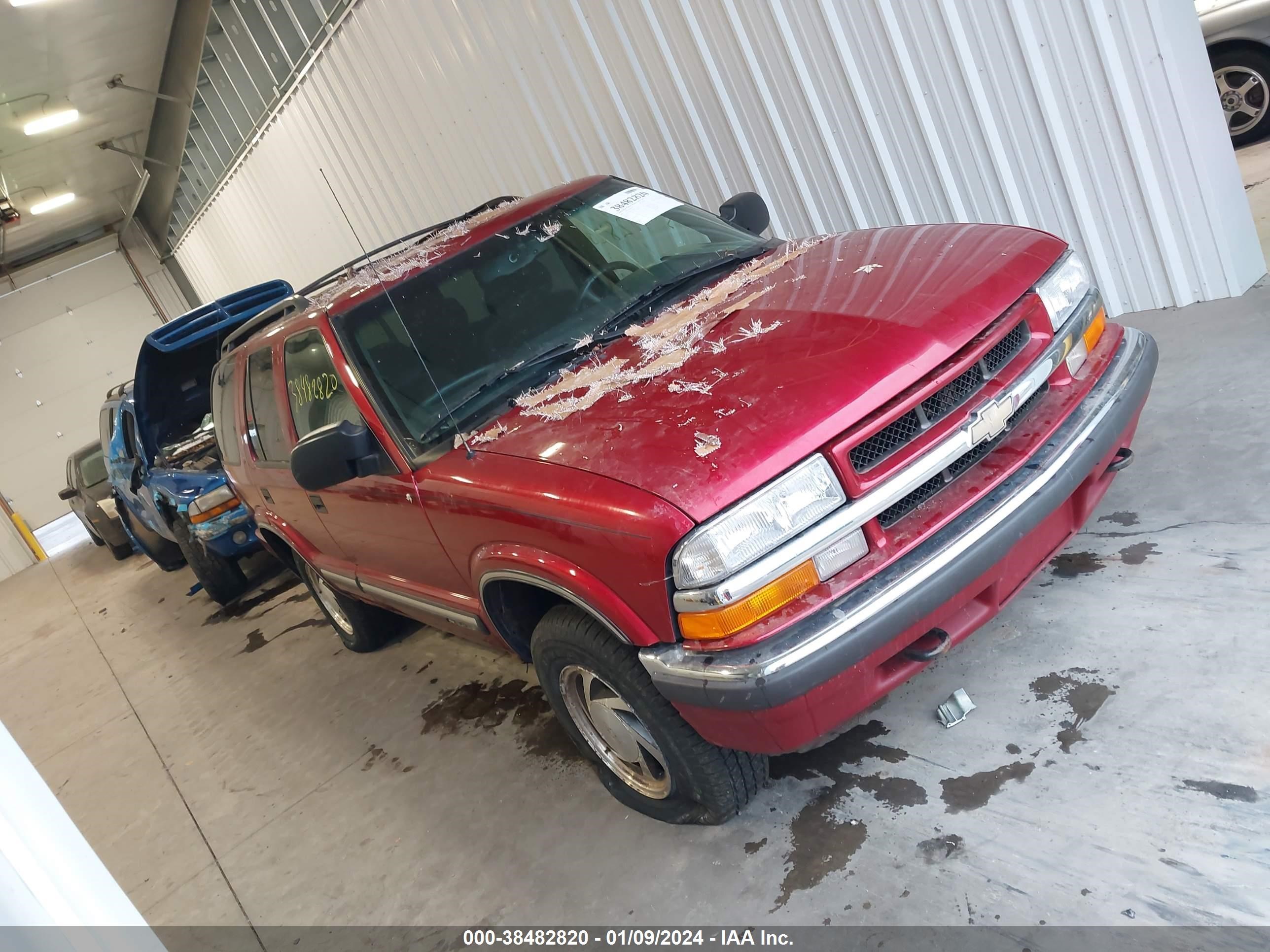 chevrolet blazer 2001 1gndt13w512139956