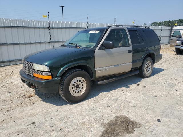 chevrolet blazer 2002 1gndt13w62k129311