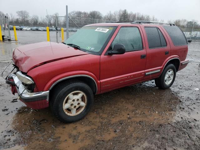 chevrolet blazer 1998 1gndt13w7w2154112