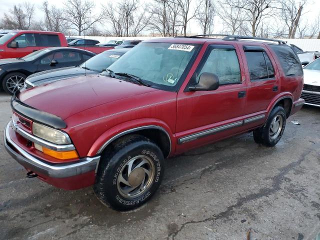 chevrolet blazer 1998 1gndt13w7w2209562