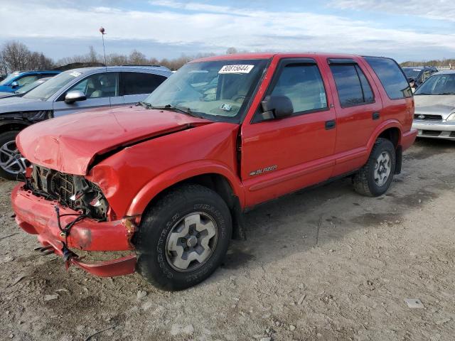 chevrolet blazer 2002 1gndt13w82k225084