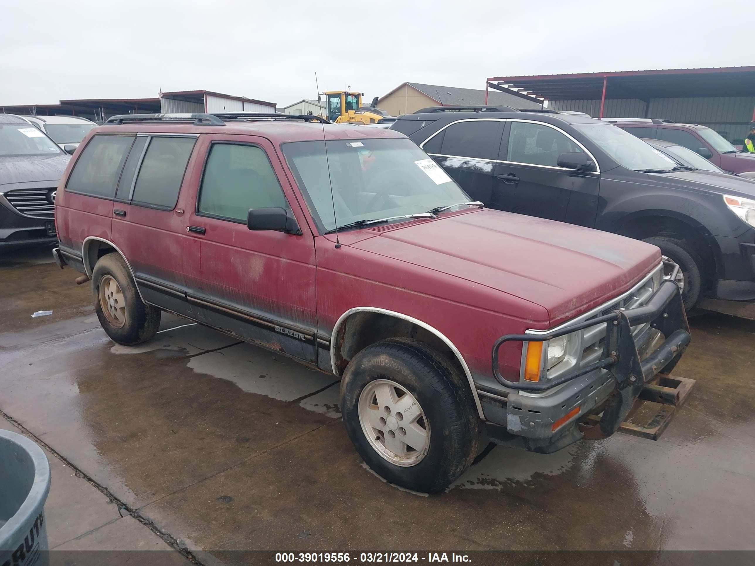 chevrolet blazer 1993 1gndt13w8p2189405