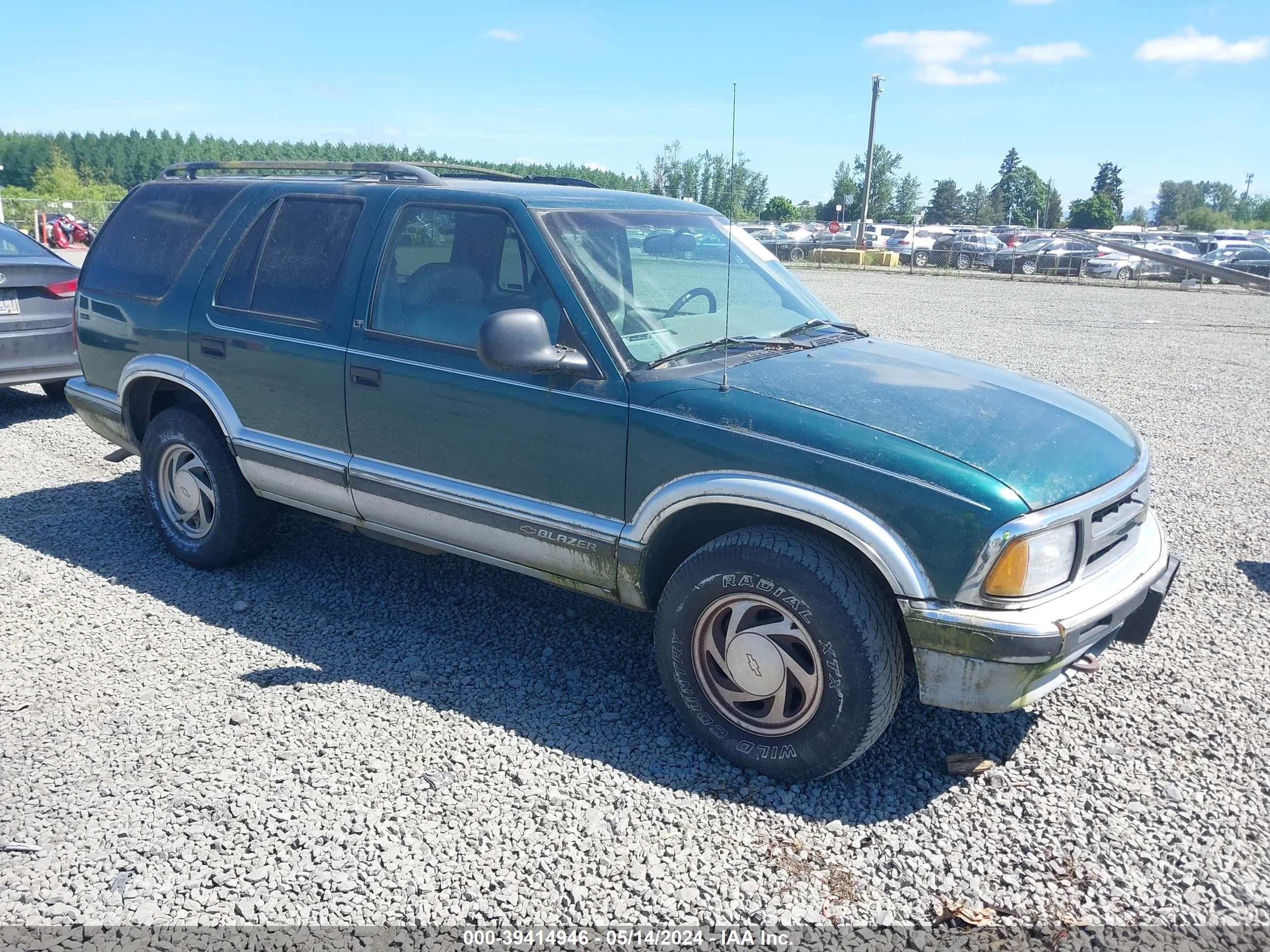 chevrolet blazer 1996 1gndt13wxt2288933