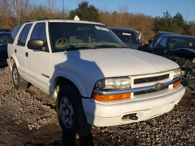 chevrolet blazer 2003 1gndt13x03k173847