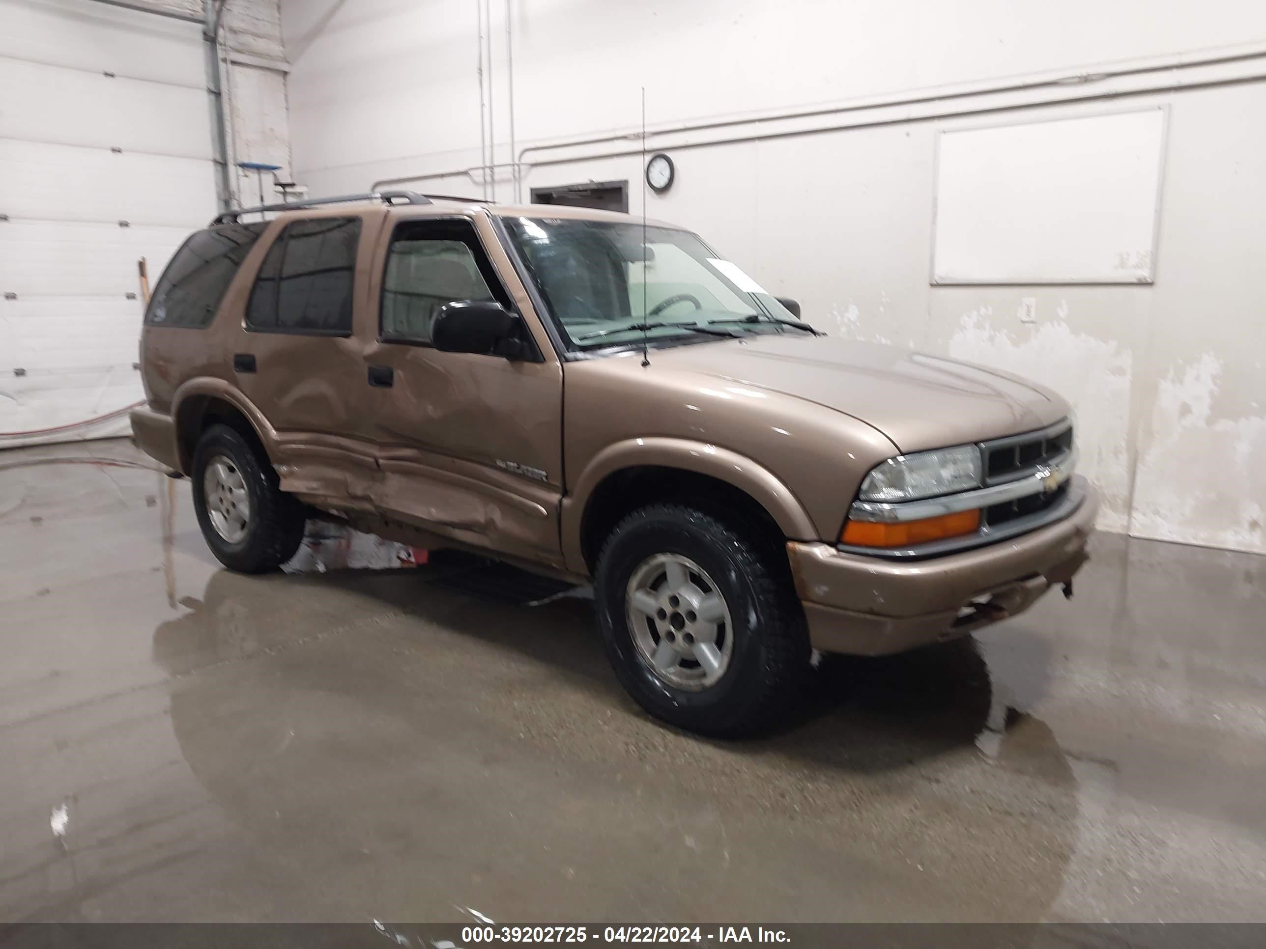 chevrolet blazer 2005 1gndt13x25k105455