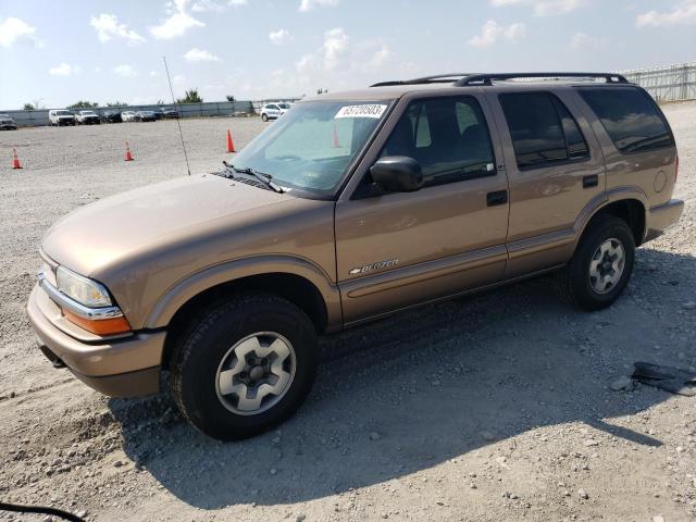 chevrolet blazer 2003 1gndt13x53k158017