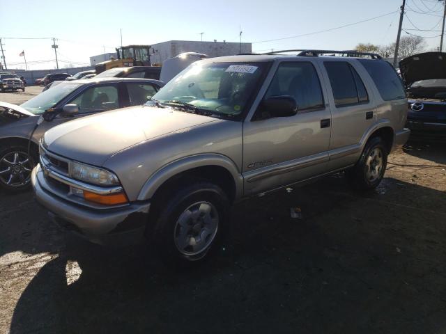 chevrolet blazer 2003 1gndt13x63k129335