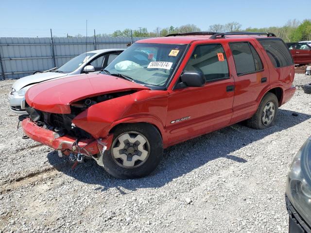 chevrolet blazer 2003 1gndt13x83k123908