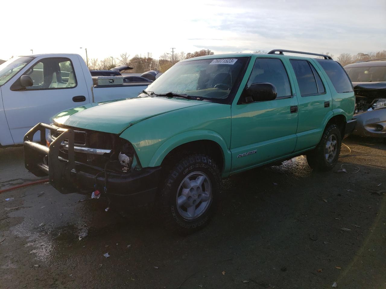 chevrolet blazer 2003 1gndt13x83k167049