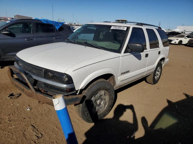 chevrolet blazer 2004 1gndt13x84k130651