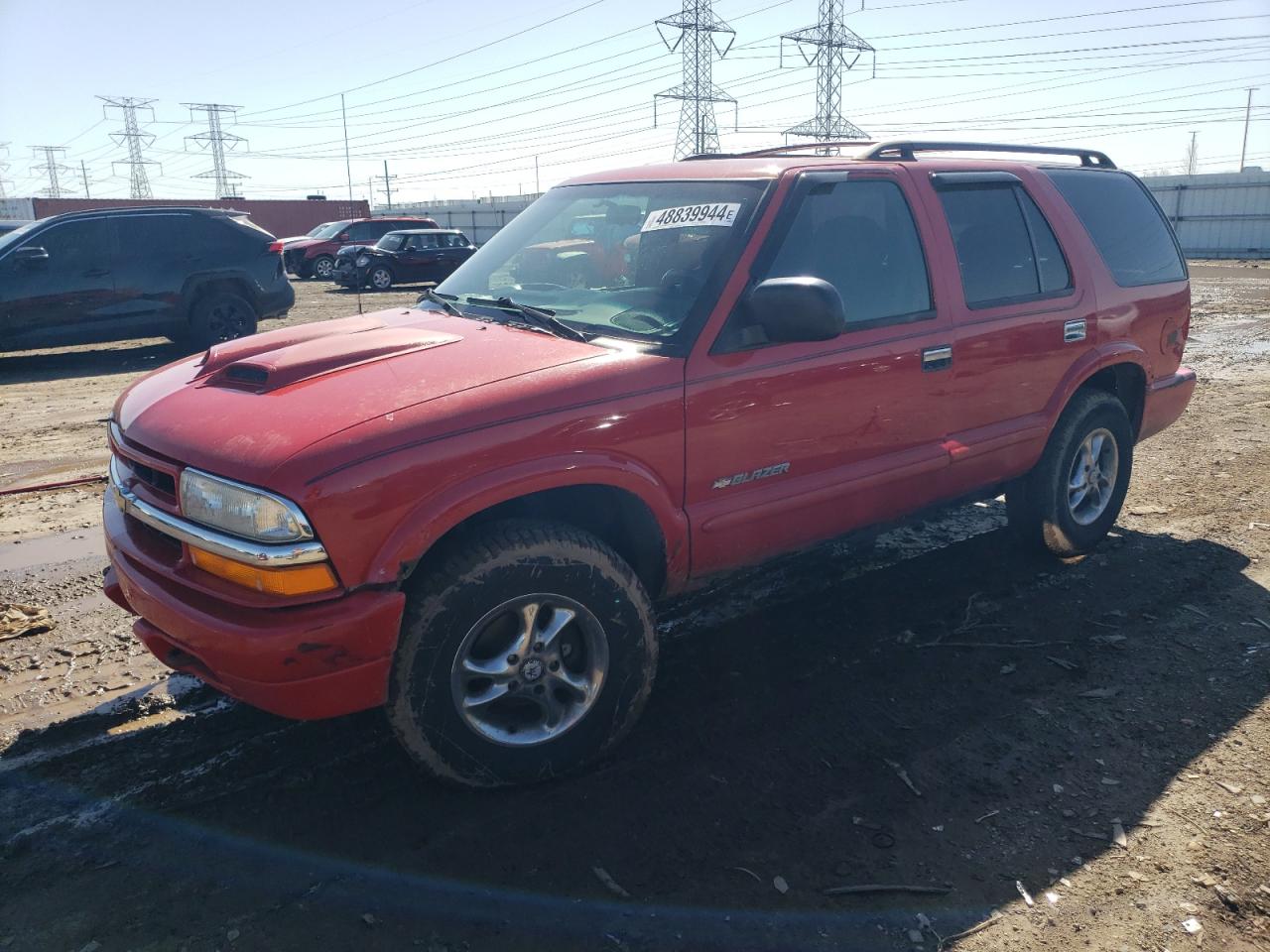 chevrolet blazer 2004 1gndt13x94k108349