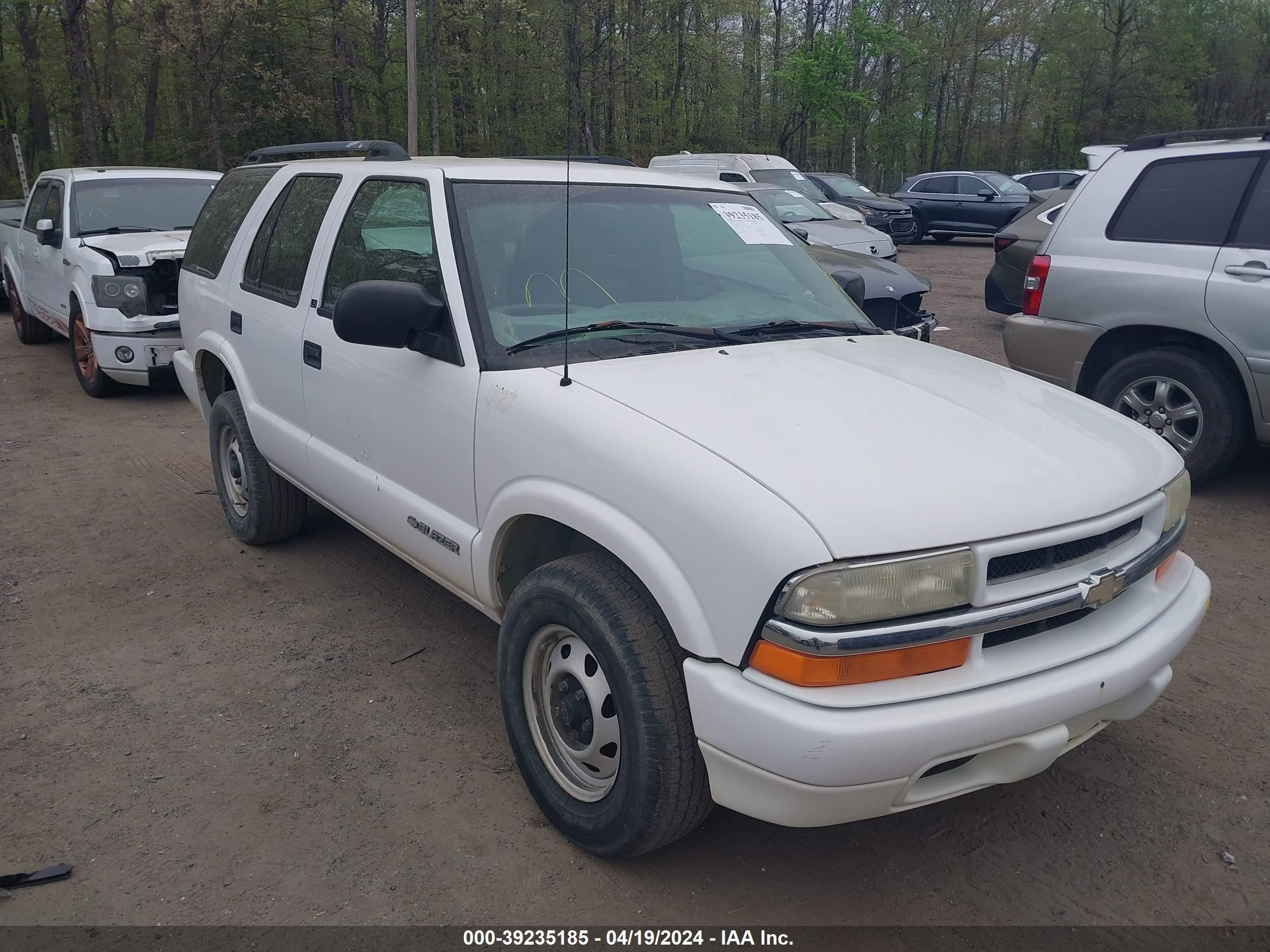 chevrolet blazer 2003 1gndt13xx3k137518