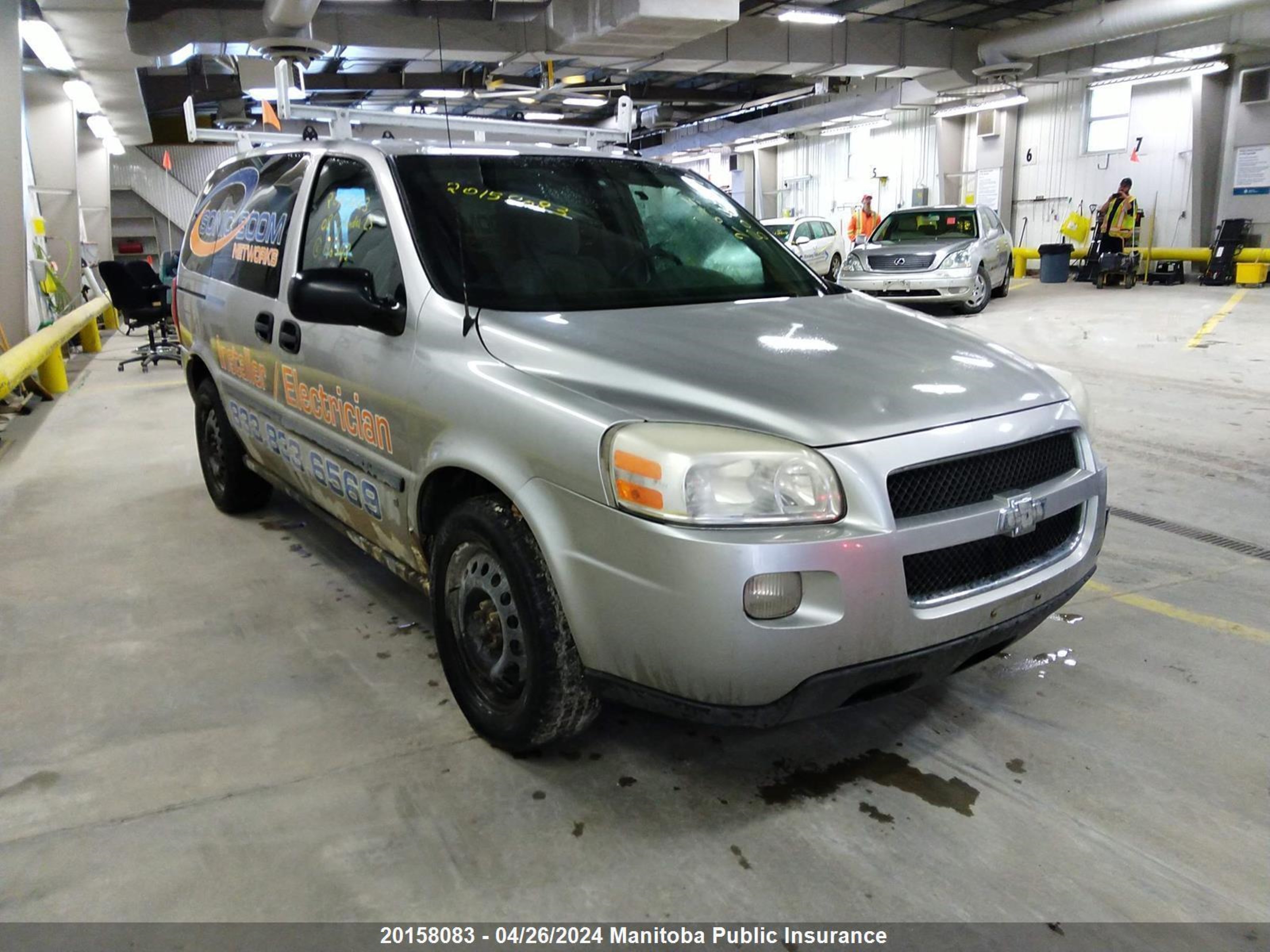 chevrolet uplander 2008 1gndu23w48d146348