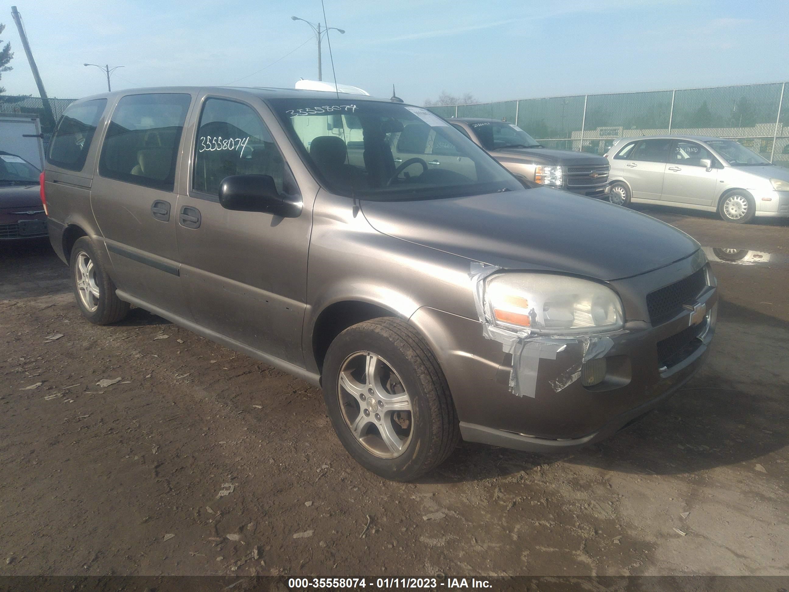 chevrolet uplander 2005 1gndv03lx5d178658