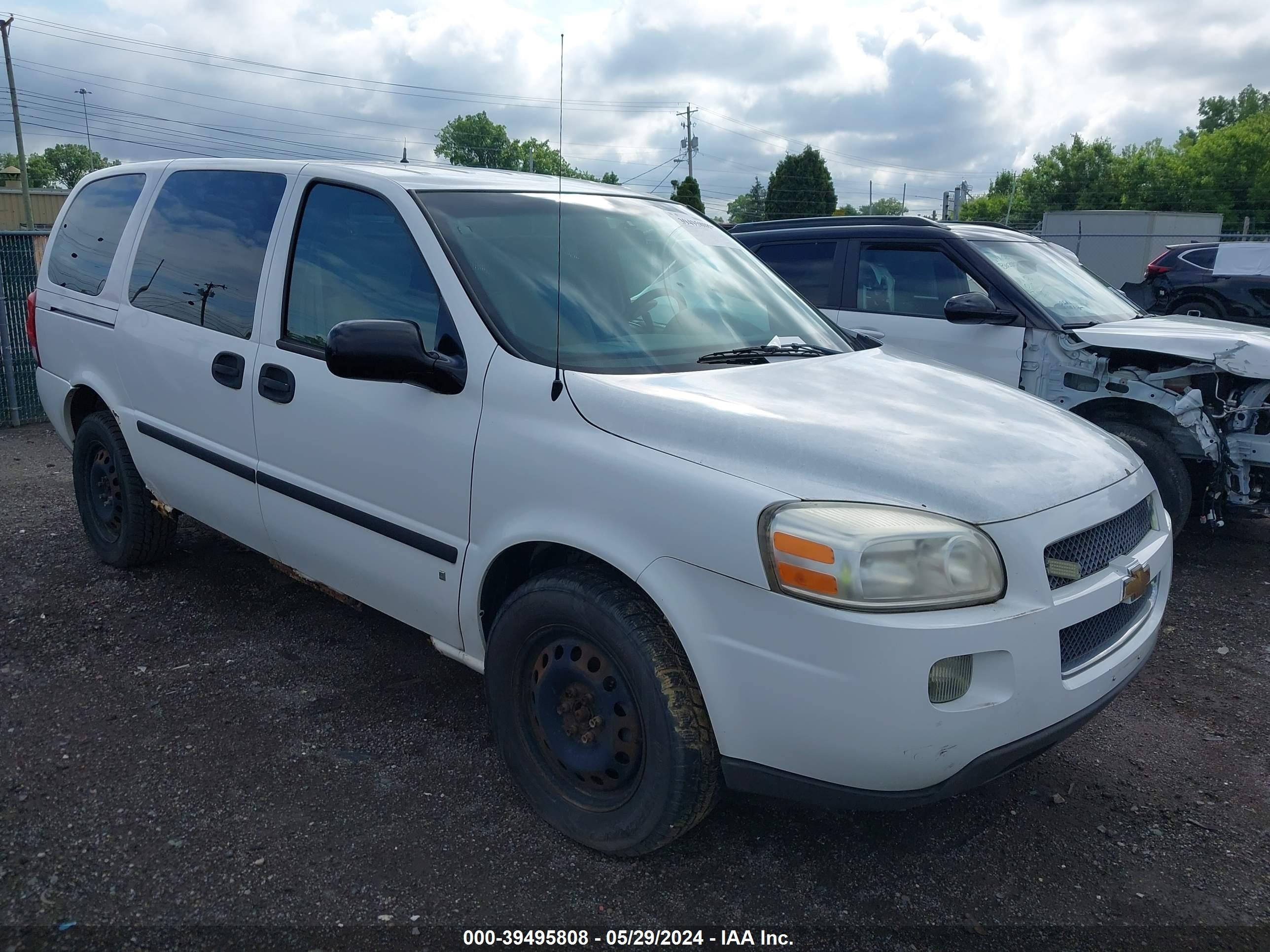 chevrolet uplander 2007 1gndv13117d143031