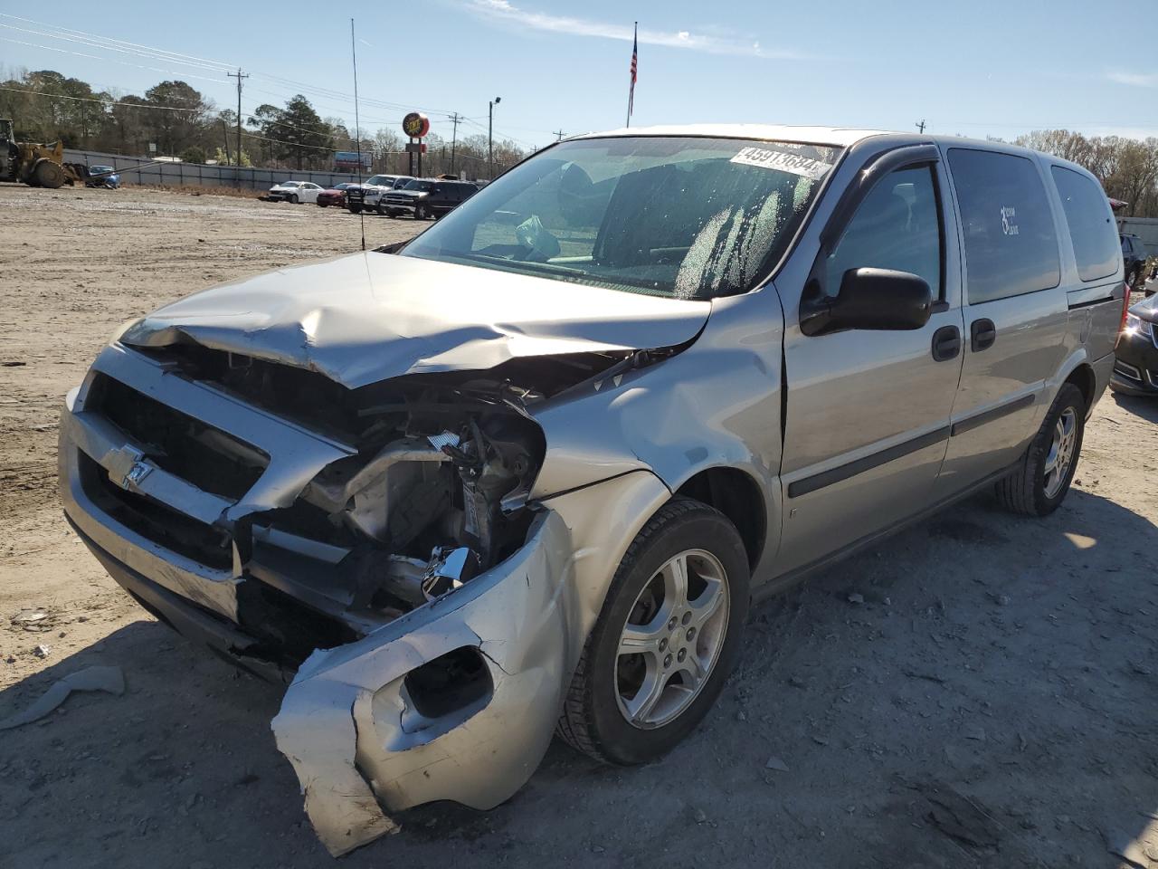 chevrolet uplander 2008 1gndv23198d196020